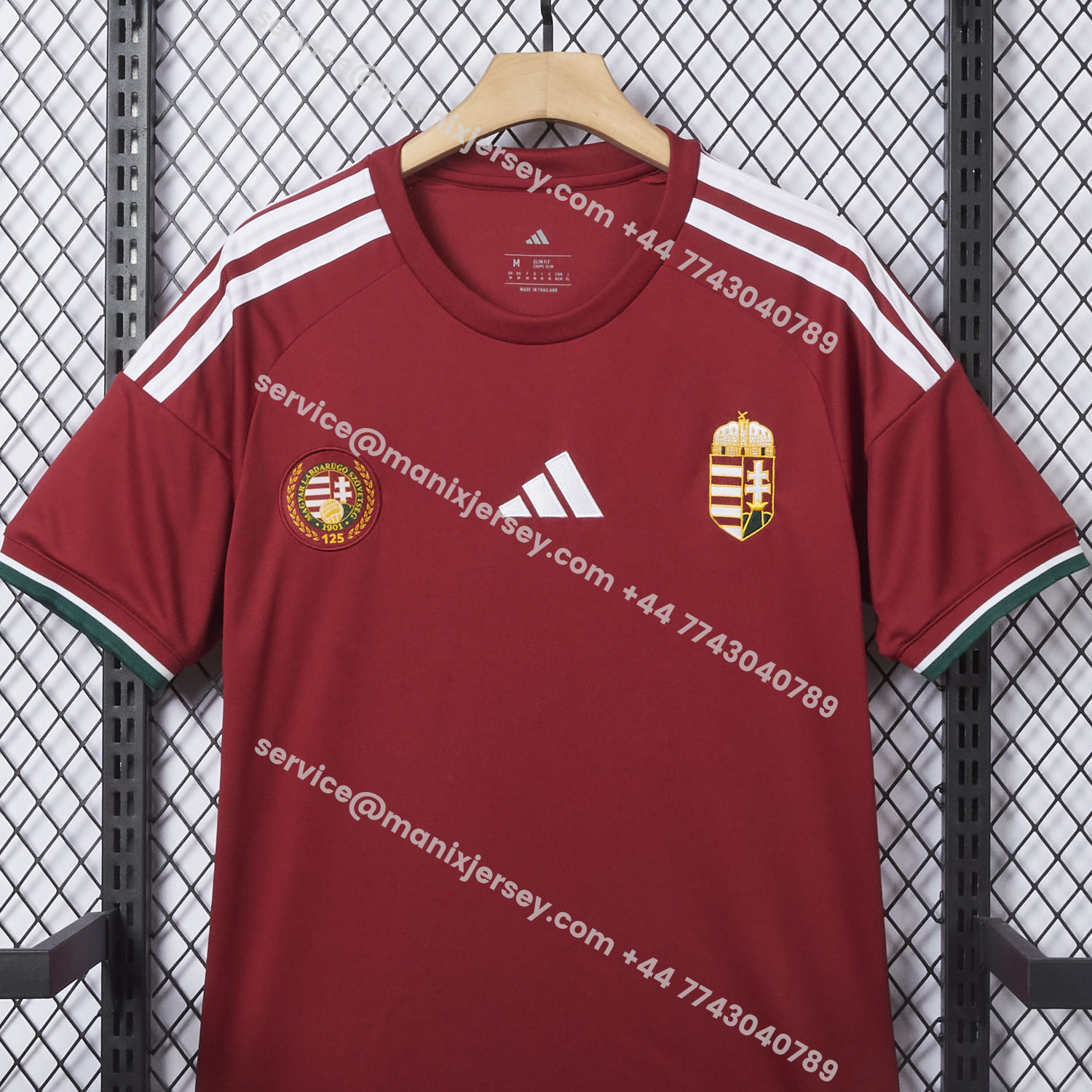 ManixJersey.com | Hungary 2026 Home Jersey (Leaked Version) - Fans Version -Customize Name, Number and Patch | Worldwide Shipping