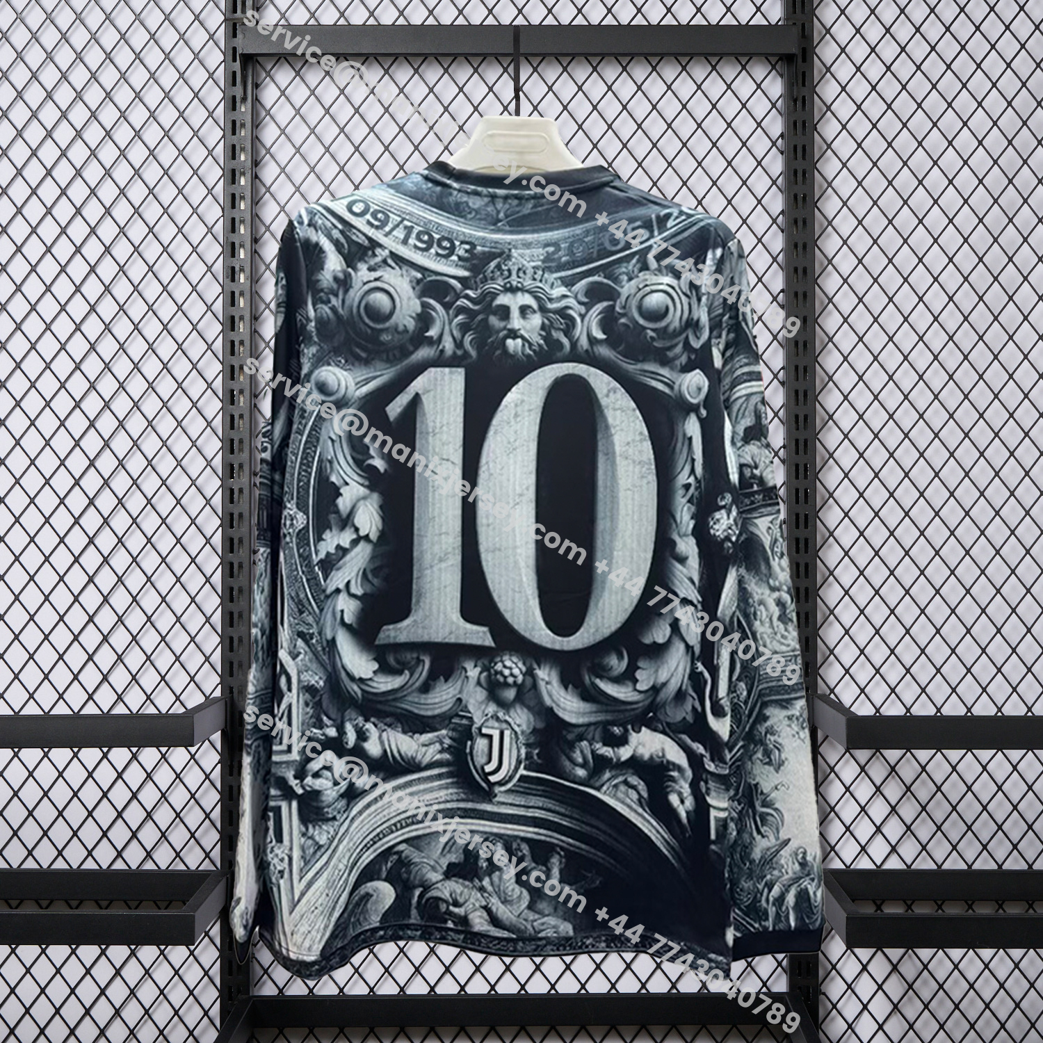 ManixJersey.com | Juventus 25-26 Pre-Match Training Long Sleeves Jersey - Fans Version -Customize Name, Number and Patch | Worldwide Shipping