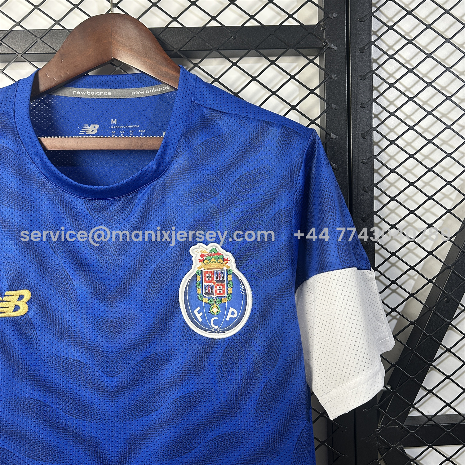 ManixJersey.com | Porto 25-26 Blue Pre-Match Training Jersey - Fans Version -Customize Name, Number and Patch | Worldwide Shipping
