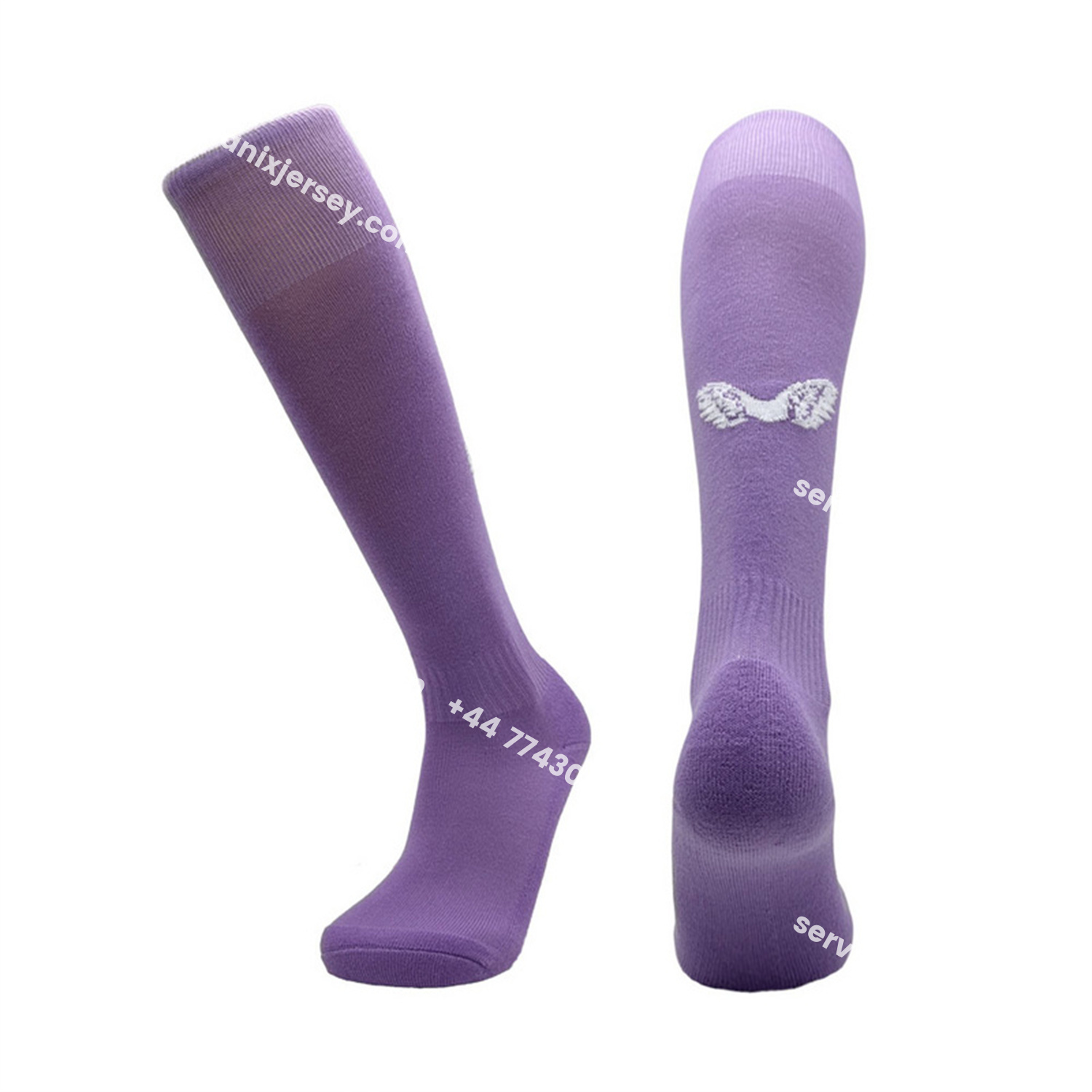ManixJersey.com | Feyenoord 25-26 Goalkeeper Socks - Purple -Customize Name, Number and Patch | Worldwide Shipping