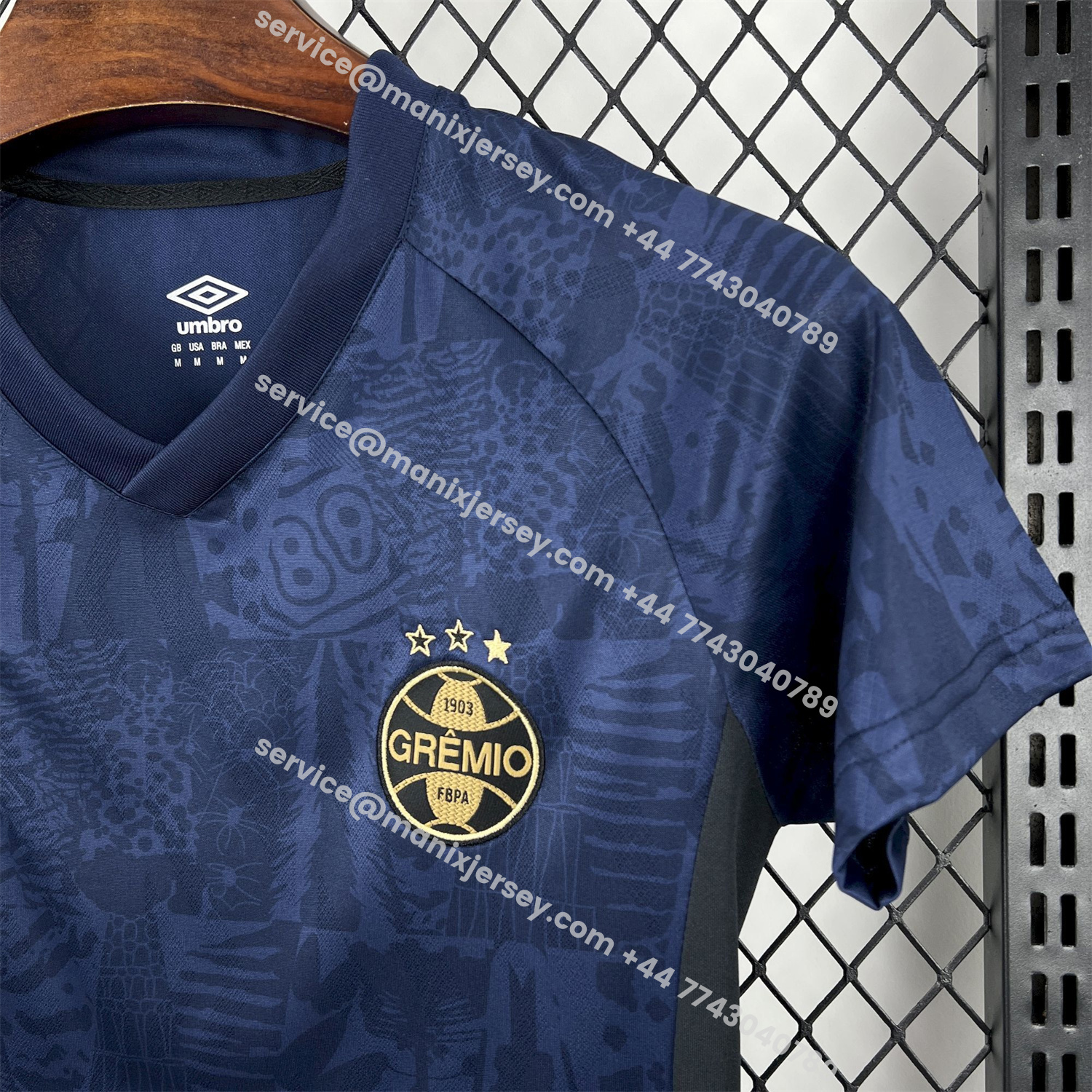 ManixJersey.com | Women's Gremio 25-26 Third Unsponsored Jersey -Customize Name, Number and Patch | Worldwide Shipping