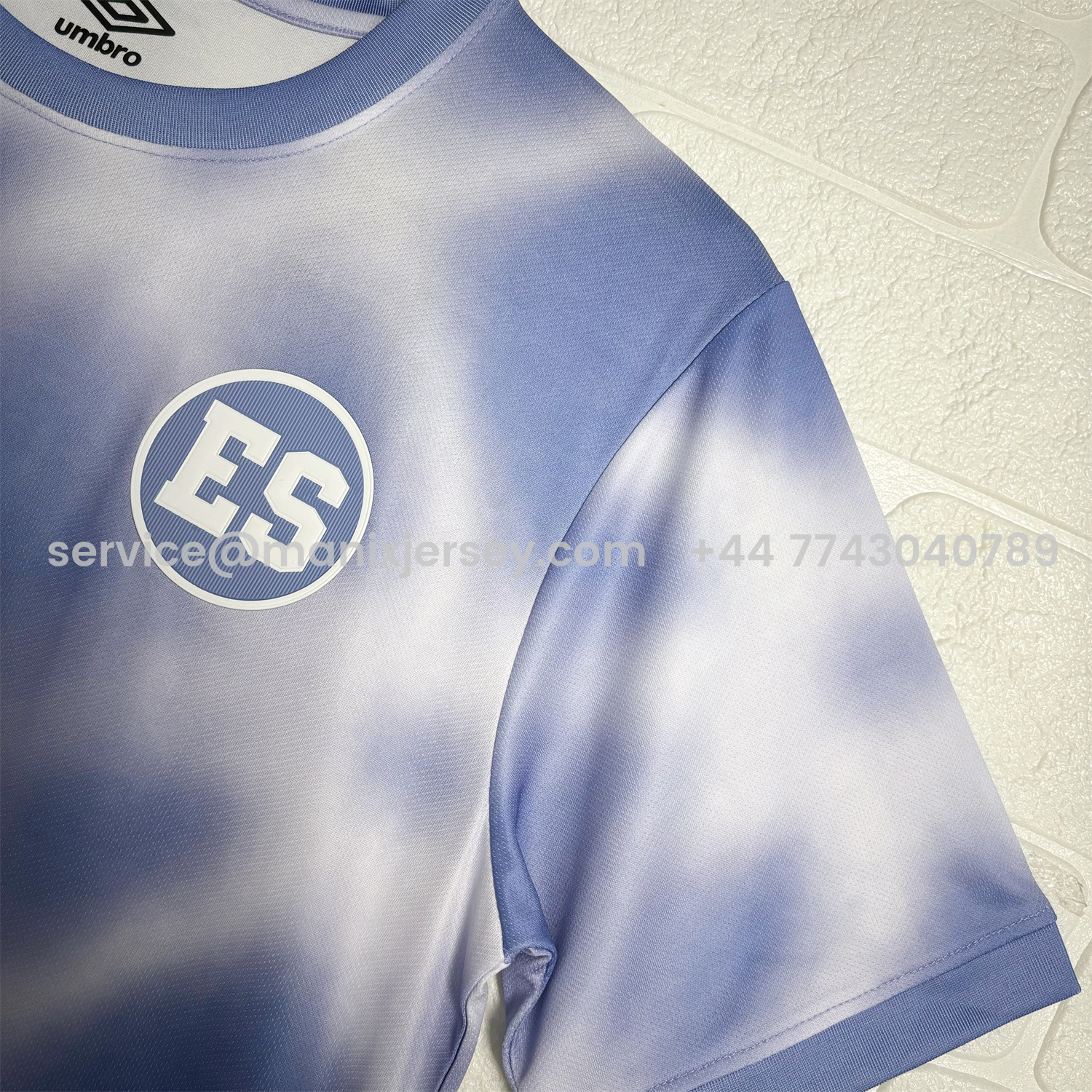 ManixJersey.com | El Salvador 2025-26 Blue Pre-Match Jersey - Fans Version -Customize Name, Number and Patch | Worldwide Shipping