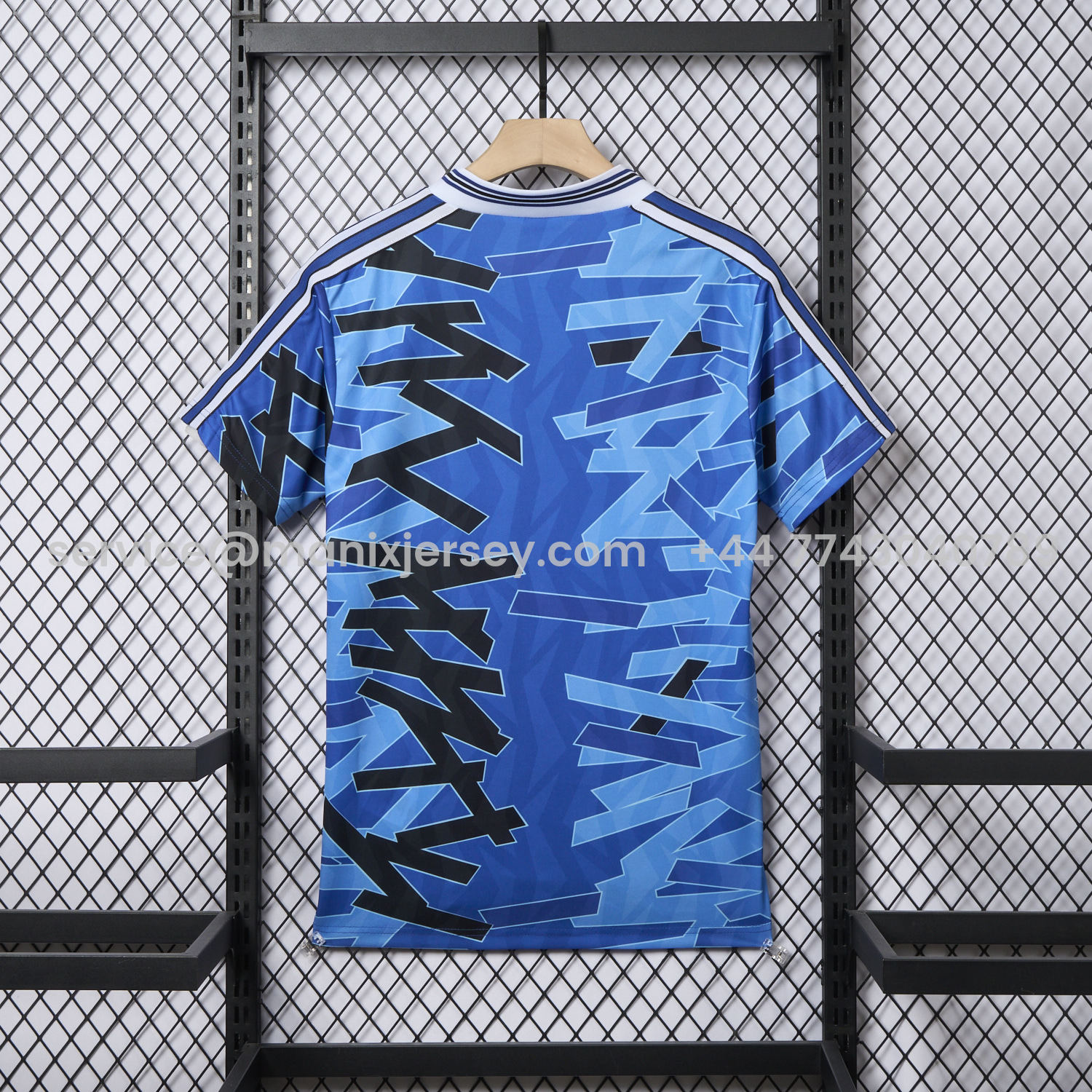 ManixJersey.com | Retro Schalke 04 1992-93 Home Jersey -Customize Name, Number and Patch | Worldwide Shipping