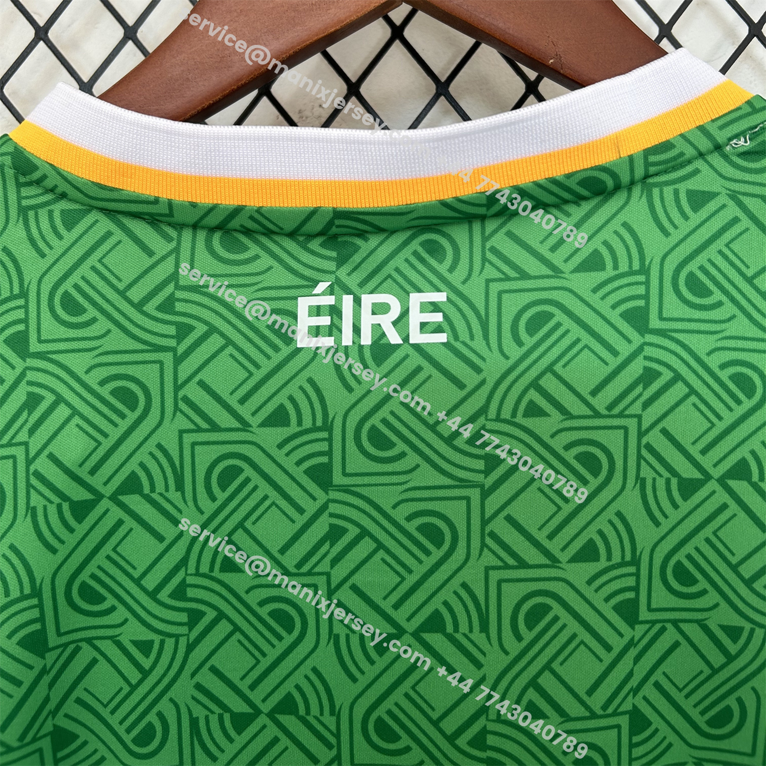 ManixJersey.com | Ireland 2024 Home Jersey - Fans Version -Customize Name, Number and Patch | Worldwide Shipping