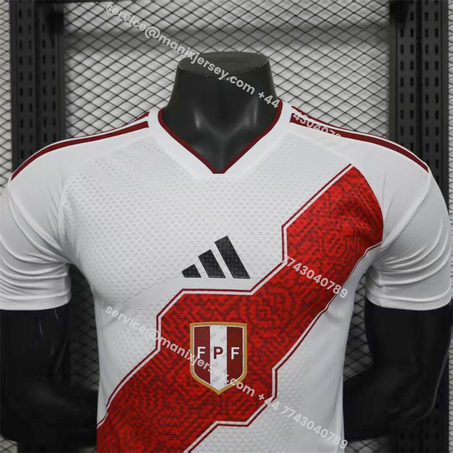ManixJersey.com | Peru 2026 Home Jersey - Player Version -Customize Name, Number and Patch | Worldwide Shipping