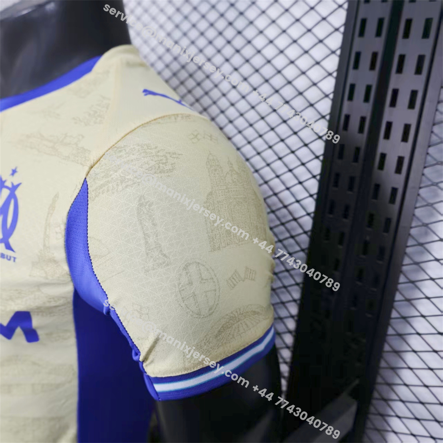 ManixJersey.com | Marseille 25-26 Fourth Jersey -Player Version -Customize Name, Number and Patch | Worldwide Shipping