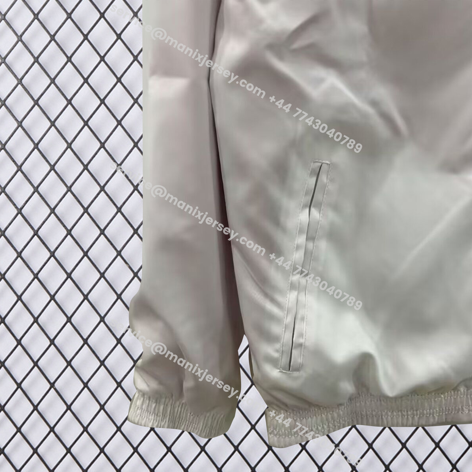 ManixJersey.com | Sevilla 25-26 Double Sided Reversible Windbreaker - Red & White -Customize Name, Number and Patch | Worldwide Shipping