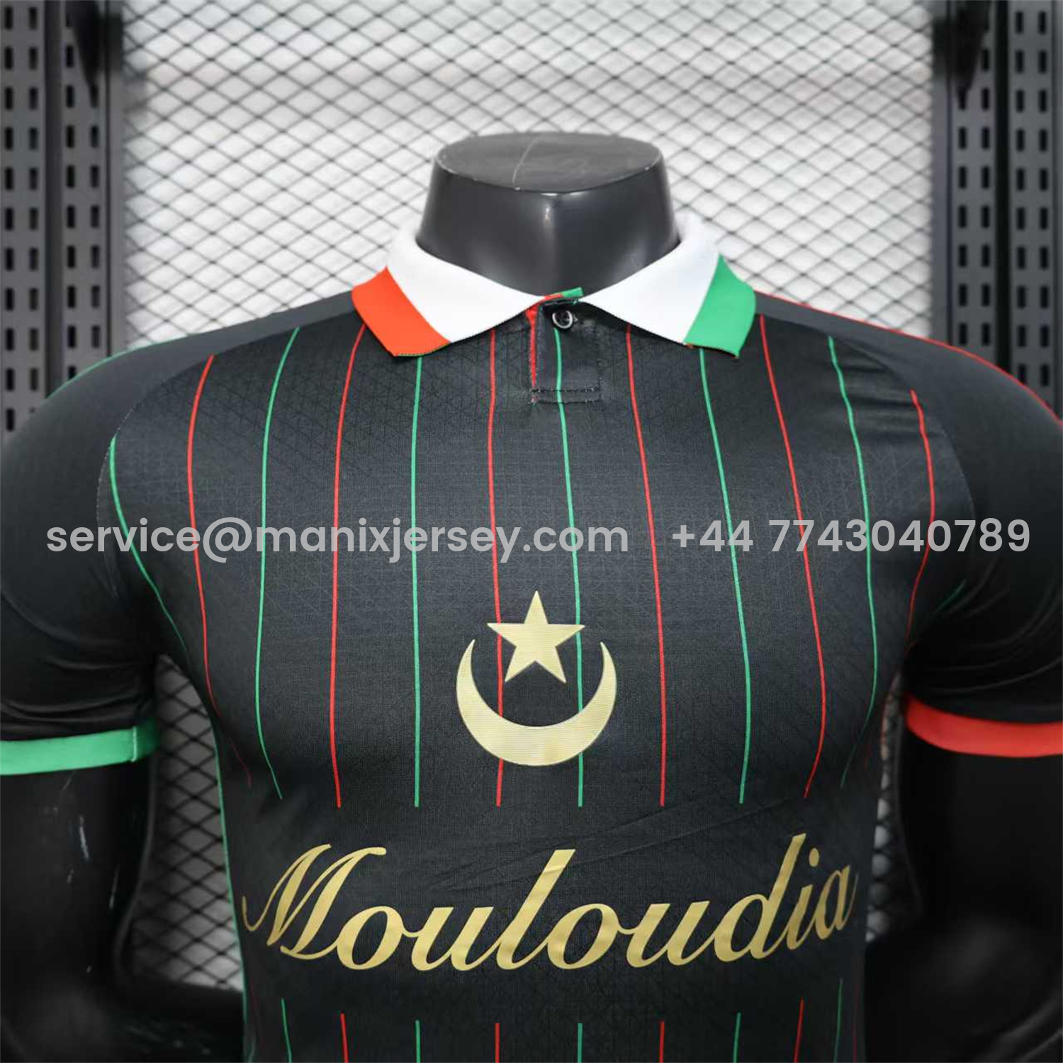 ManixJersey.com | Club Deportivo Palestino Palestine 25-26 Black Special Jersey - Player Version -Customize Name, Number and Patch | Worldwide Shipping