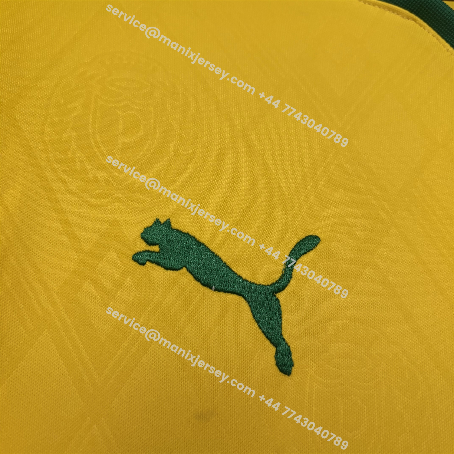 ManixJersey.com | Palmeiras 25-26 Third Yellow Jersey - Fans Version -Customize Name, Number and Patch | Worldwide Shipping