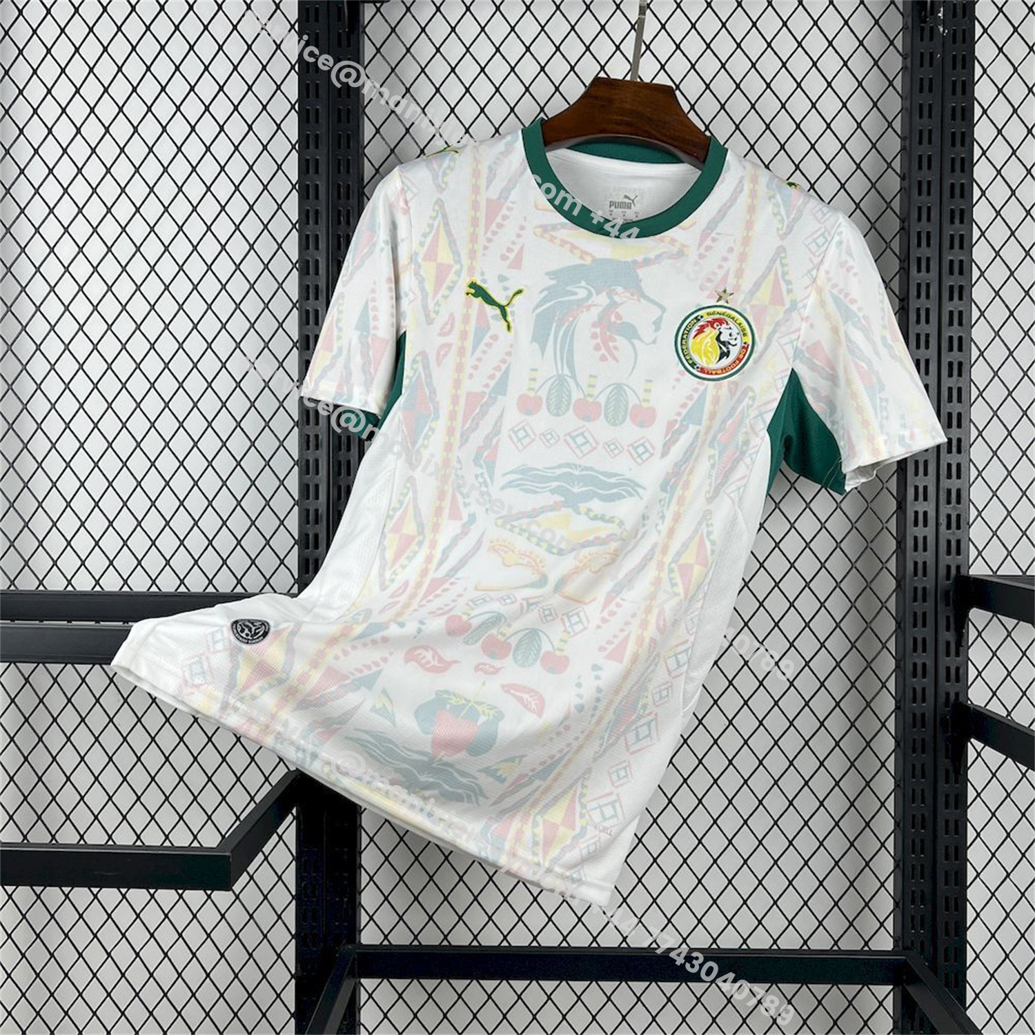 ManixJersey.com | Senegal 2026 Home White Jersey - Fans Version -Customize Name, Number and Patch | Worldwide Shipping