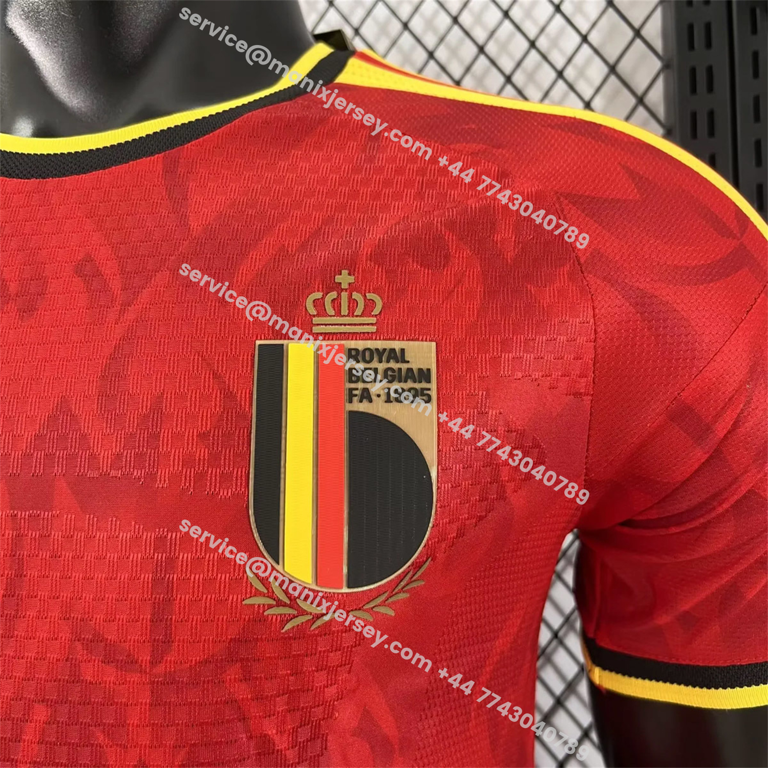ManixJersey.com | Belgium 2026 Home Jersey (Leaked Version) - Player Version -Customize Name, Number and Patch | Worldwide Shipping