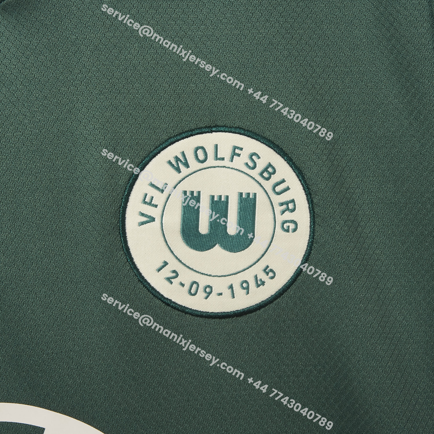 ManixJersey.com | Wolfsburg 25-26 80th Anniversary Special Jersey - Fans Version -Customize Name, Number and Patch | Worldwide Shipping
