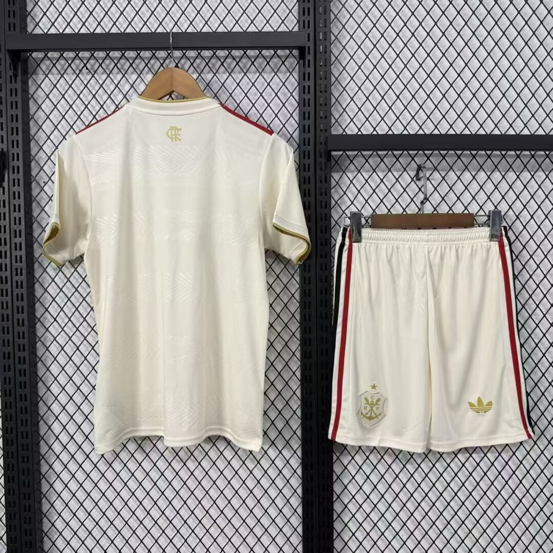 ManixJersey.com | Flamengo 25-26 Third Kids Kit -Customize Name, Number and Patch | Worldwide Shipping