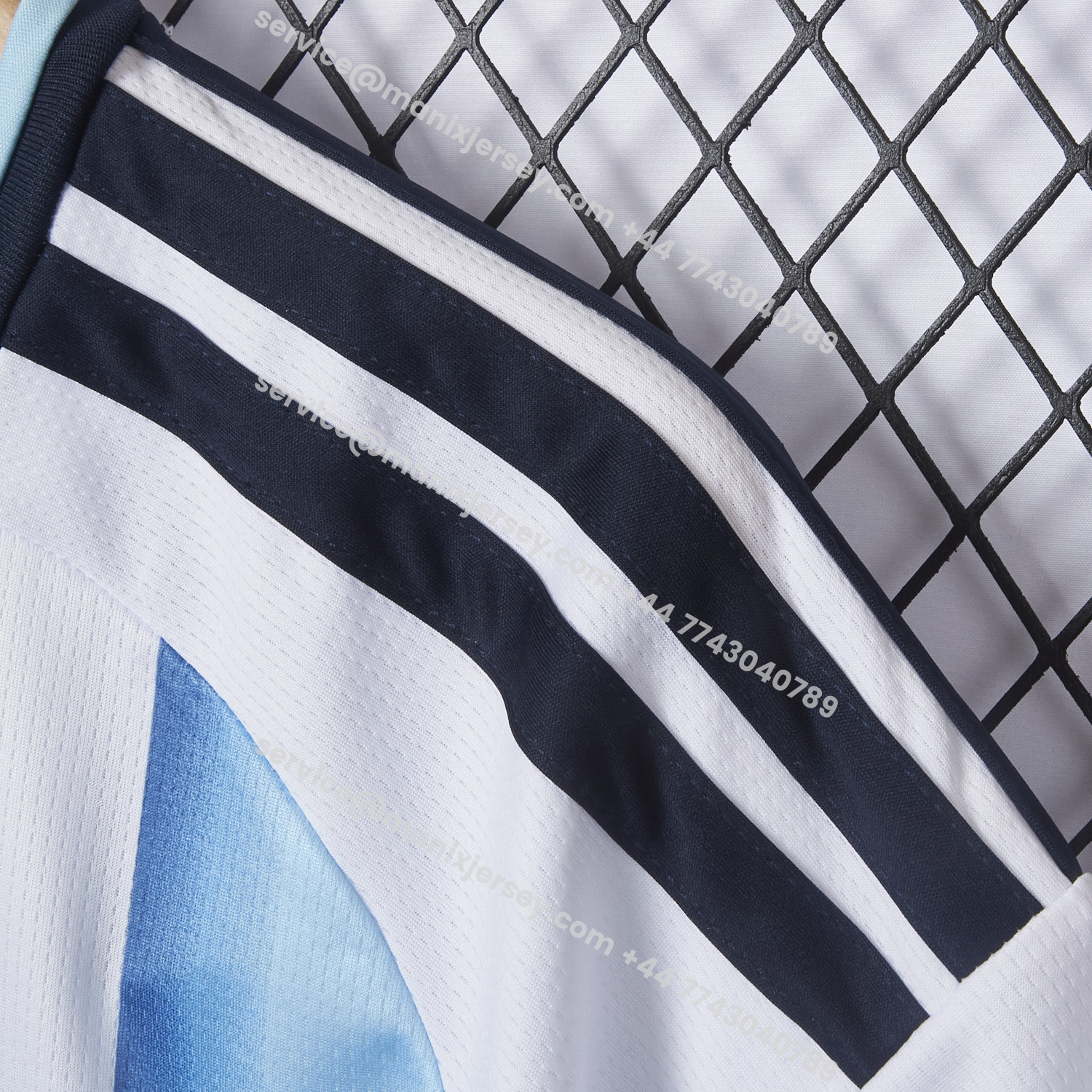 ManixJersey.com | Argentina 2026 Home Jersey Without Chest Patch - Fans Version -Customize Name, Number and Patch | Worldwide Shipping