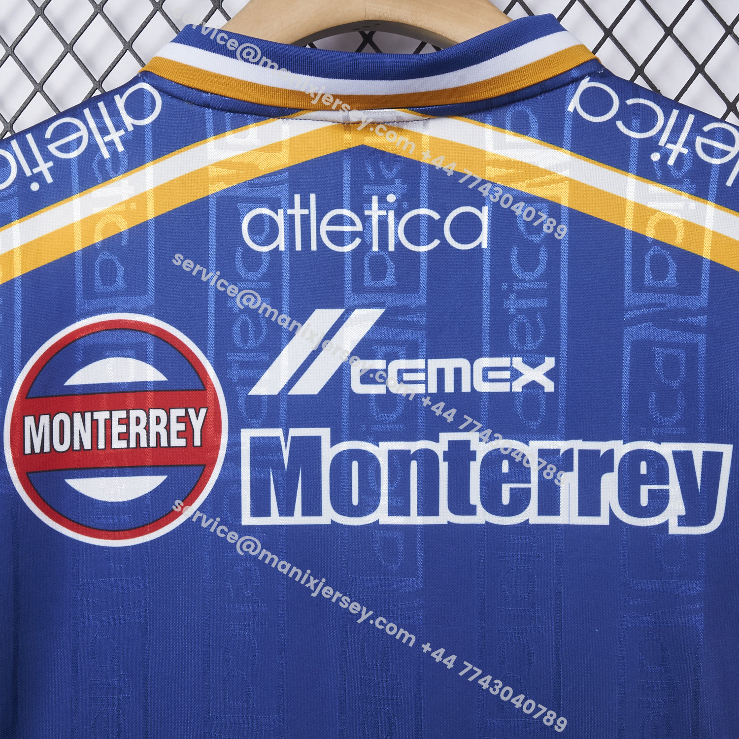 ManixJersey.com | Retro Tigres UANL 1999-00 Away Jersey -Customize Name, Number and Patch | Worldwide Shipping