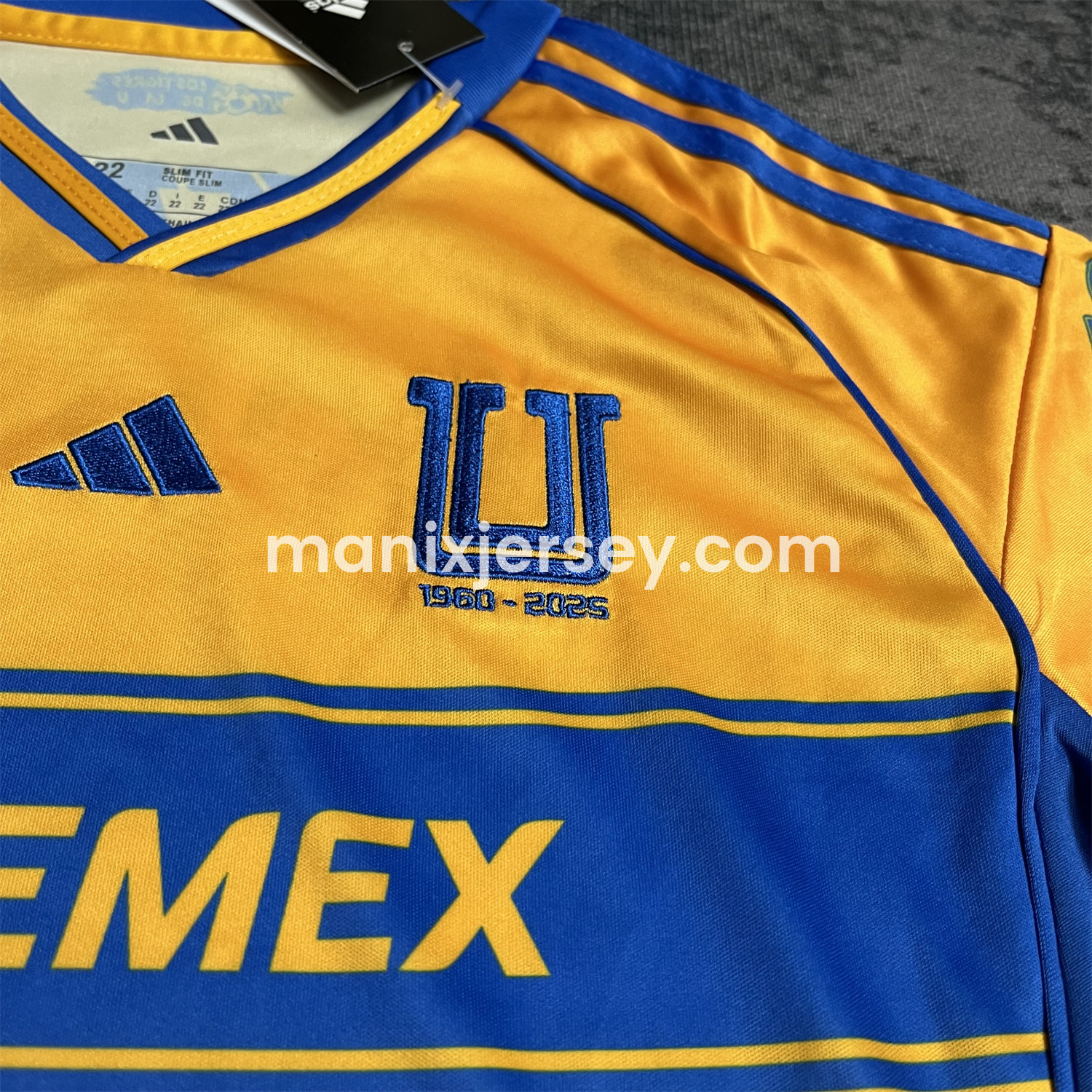 ManixJersey.com | Tigres UANL 25-26 Home Kids Kit -Customize Name, Number and Patch | Worldwide Shipping