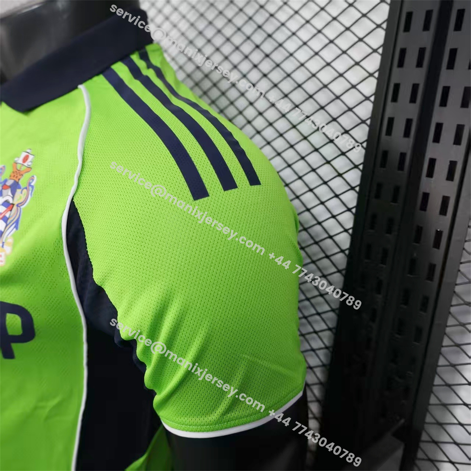 ManixJersey.com | Fulham 25-26 Away Green Jersey - Player Version -Customize Name, Number and Patch | Worldwide Shipping