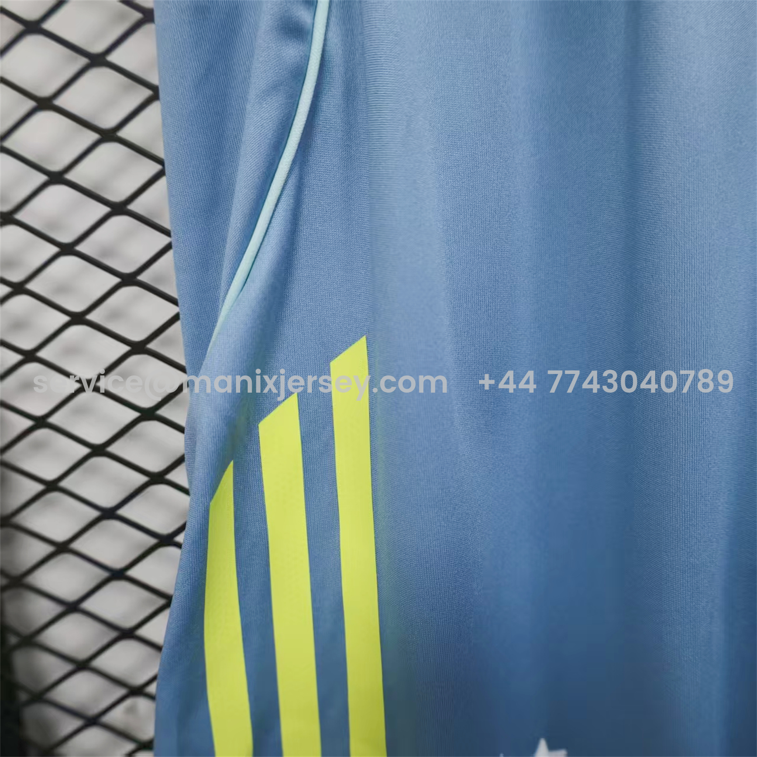 ManixJersey.com | Juventus 25-26 Away Blue Shorts - Player Version -Customize Name, Number and Patch | Worldwide Shipping