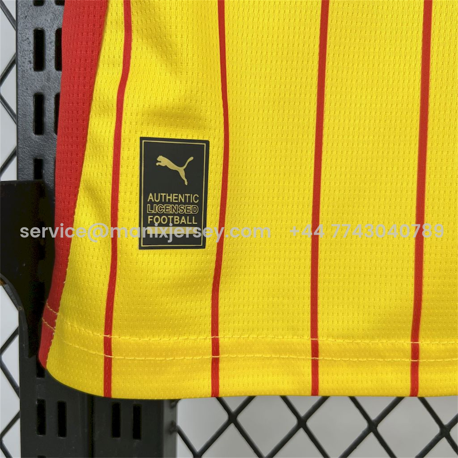 ManixJersey.com | RC Lens 25-26 Home Jersey - Fans Version -Customize Name, Number and Patch | Worldwide Shipping