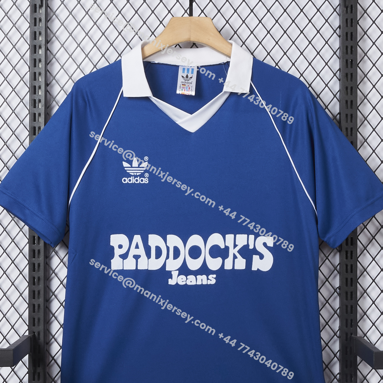 ManixJersey.com | Retro Schalke 04 1984-85 Home Jersey -Customize Name, Number and Patch | Worldwide Shipping