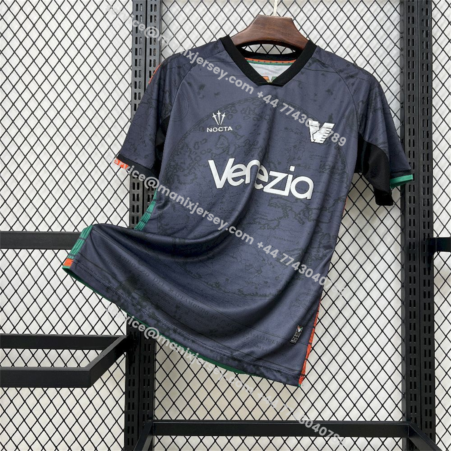 ManixJersey.com | Venezia FC 25-26 Home Venezia Chest Sponsor Jersey - Fans Version -Customize Name, Number and Patch | Worldwide Shipping