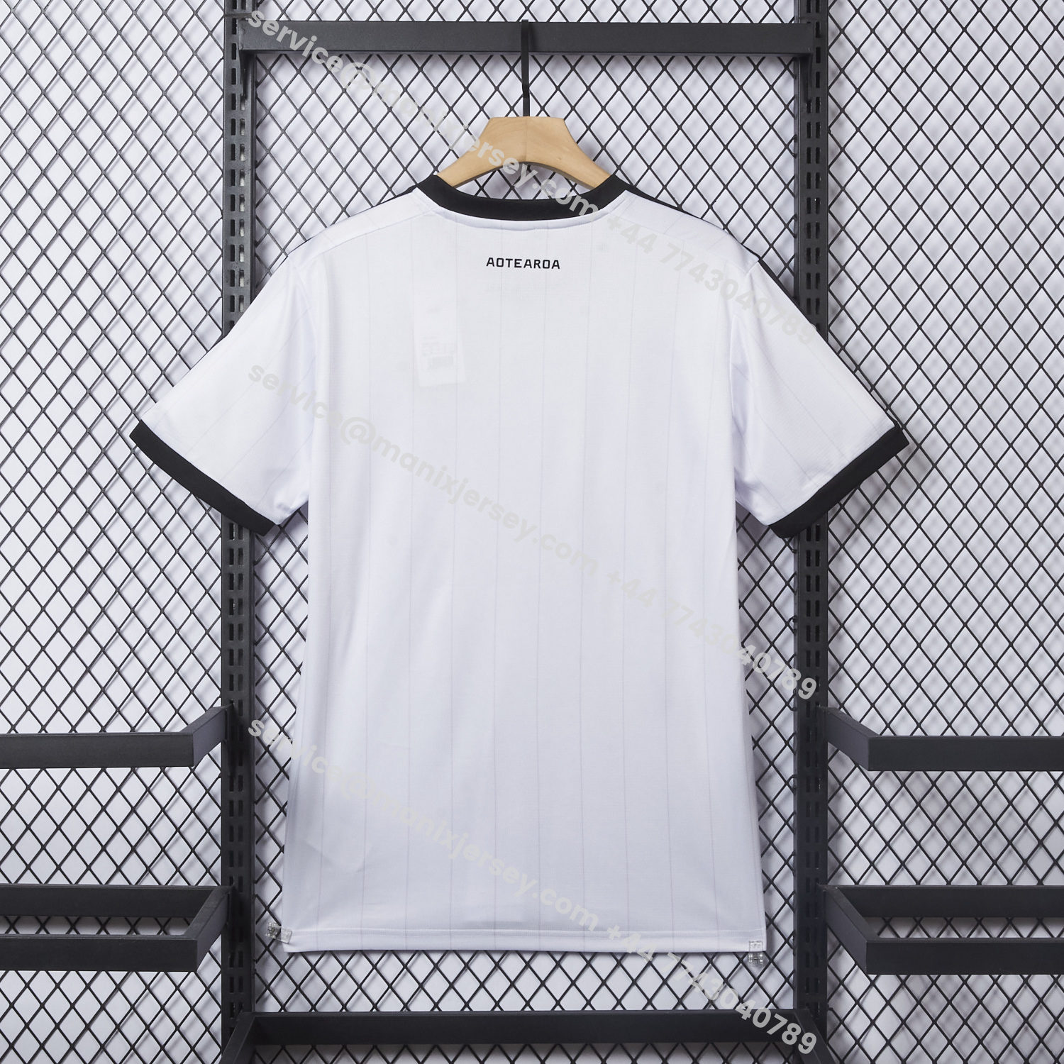 ManixJersey.com | New Zealand 2026 Home White Jersey (Leaked Version) - Fans Version -Customize Name, Number and Patch | Worldwide Shipping