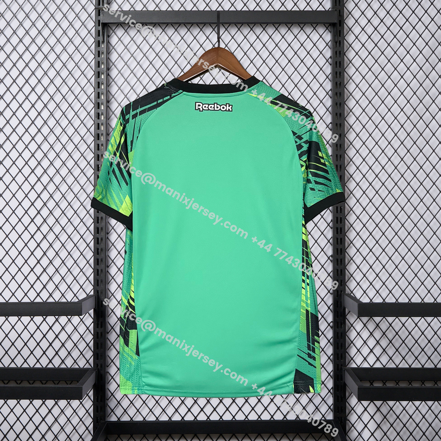ManixJersey.com | Botafogo 25-26 Green And Black Training Jersey - Fans Version -Customize Name, Number and Patch | Worldwide Shipping