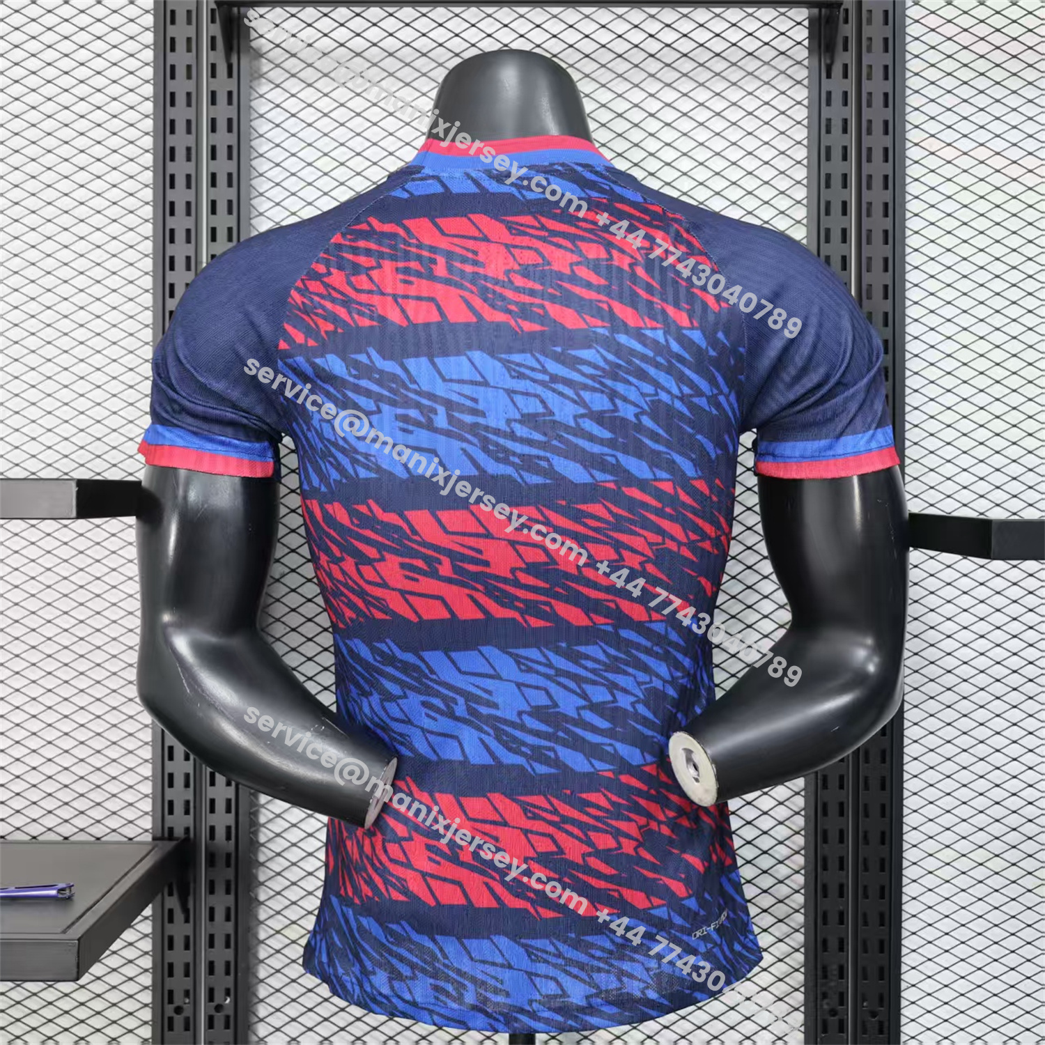 ManixJersey.com | Barcelona 25-26 Red And Blue Surround Special Jersey - Player Version -Customize Name, Number and Patch | Worldwide Shipping