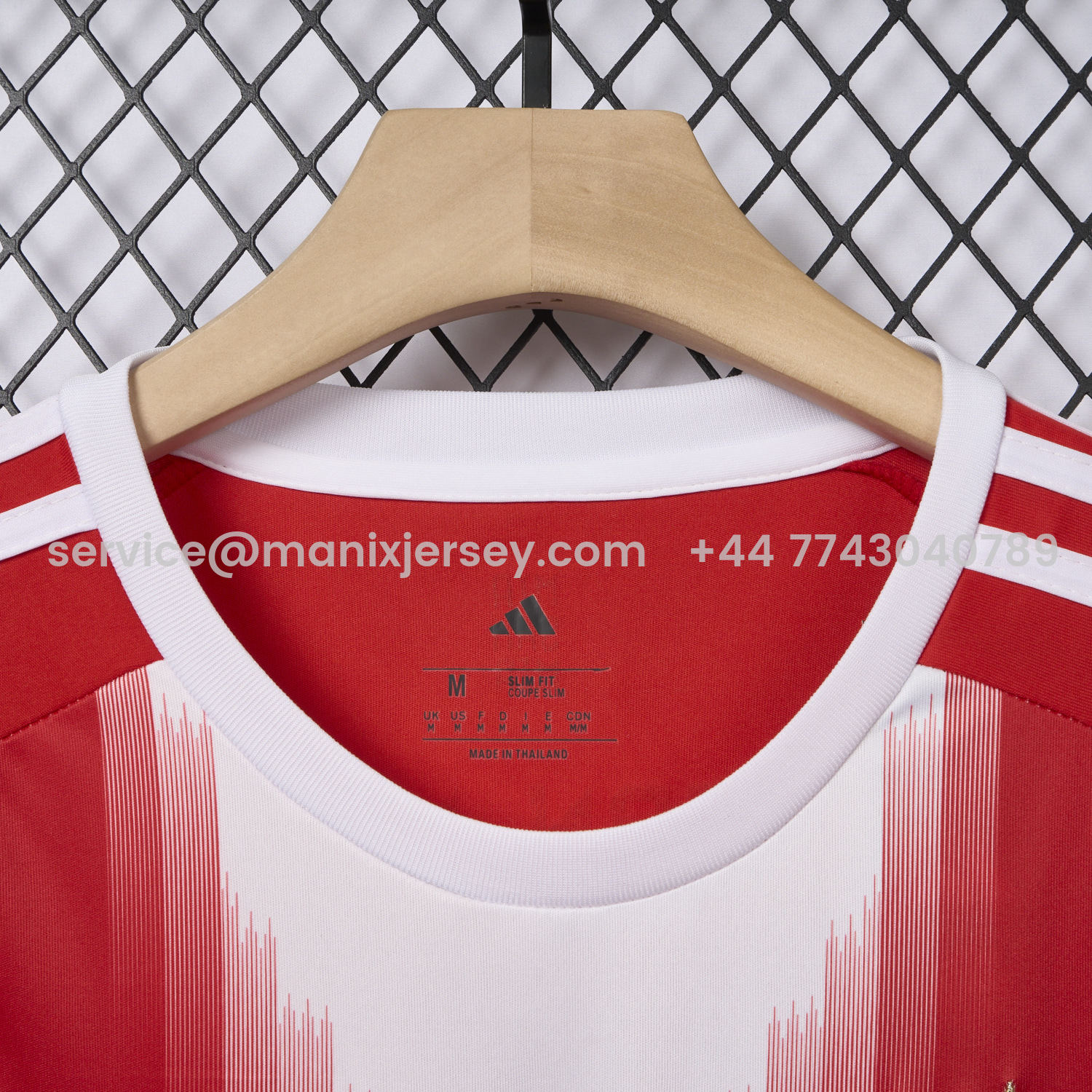 ManixJersey.com | Bayern Munich 25-26 Home Red Jersey - Fans Version -Customize Name, Number and Patch | Worldwide Shipping