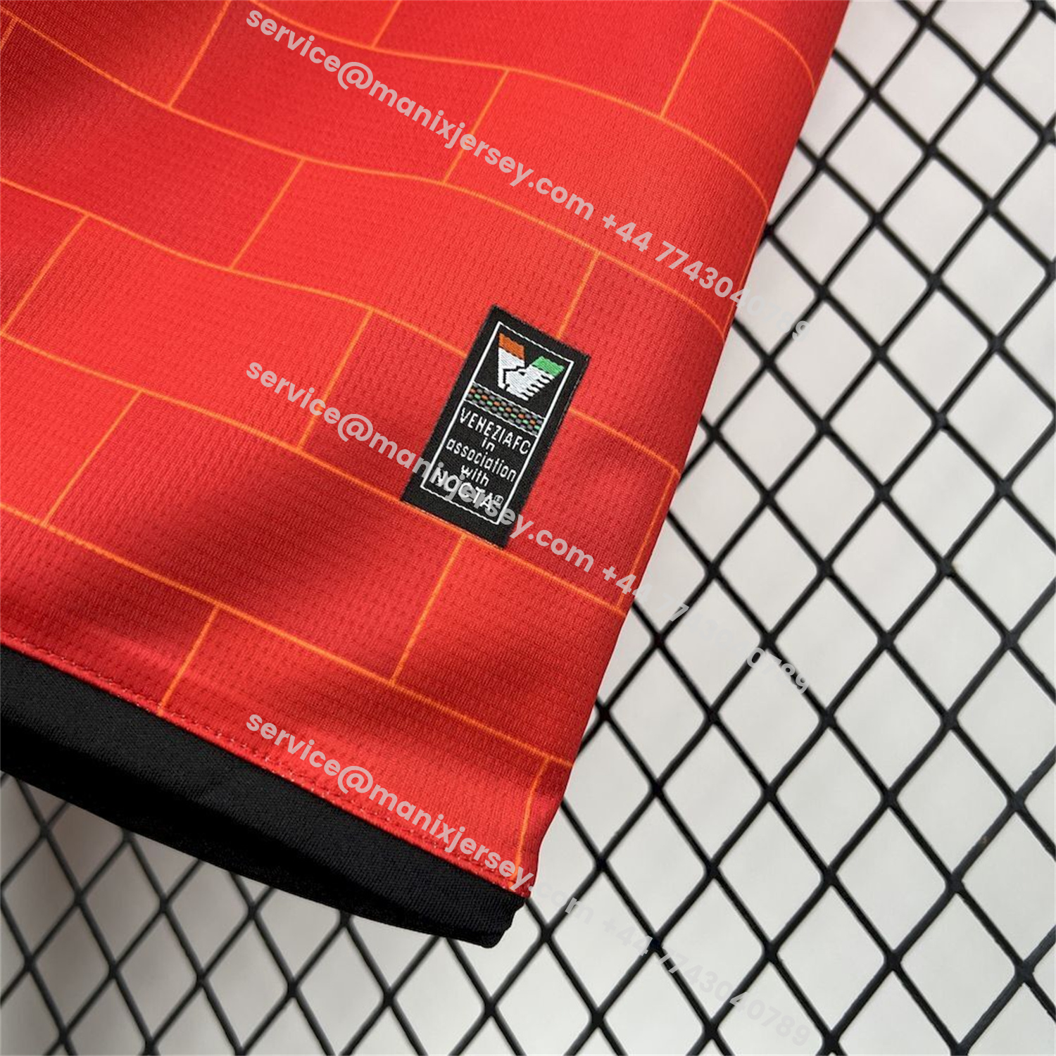 ManixJersey.com | Venezia FC 25-26 Fourth Red Unsponsored Jersey - Fans Version -Customize Name, Number and Patch | Worldwide Shipping