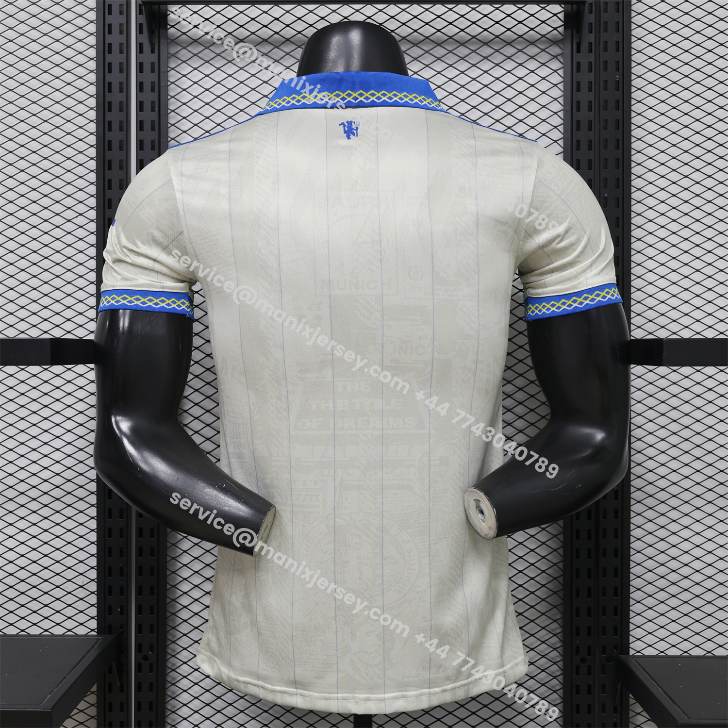 Manchester United 26-27 Terrace Icon Retro Casual Style Light Color Polo Jersey - Player Version:football jersey mysite: unitedjerseyfootball 邓江浪:football
