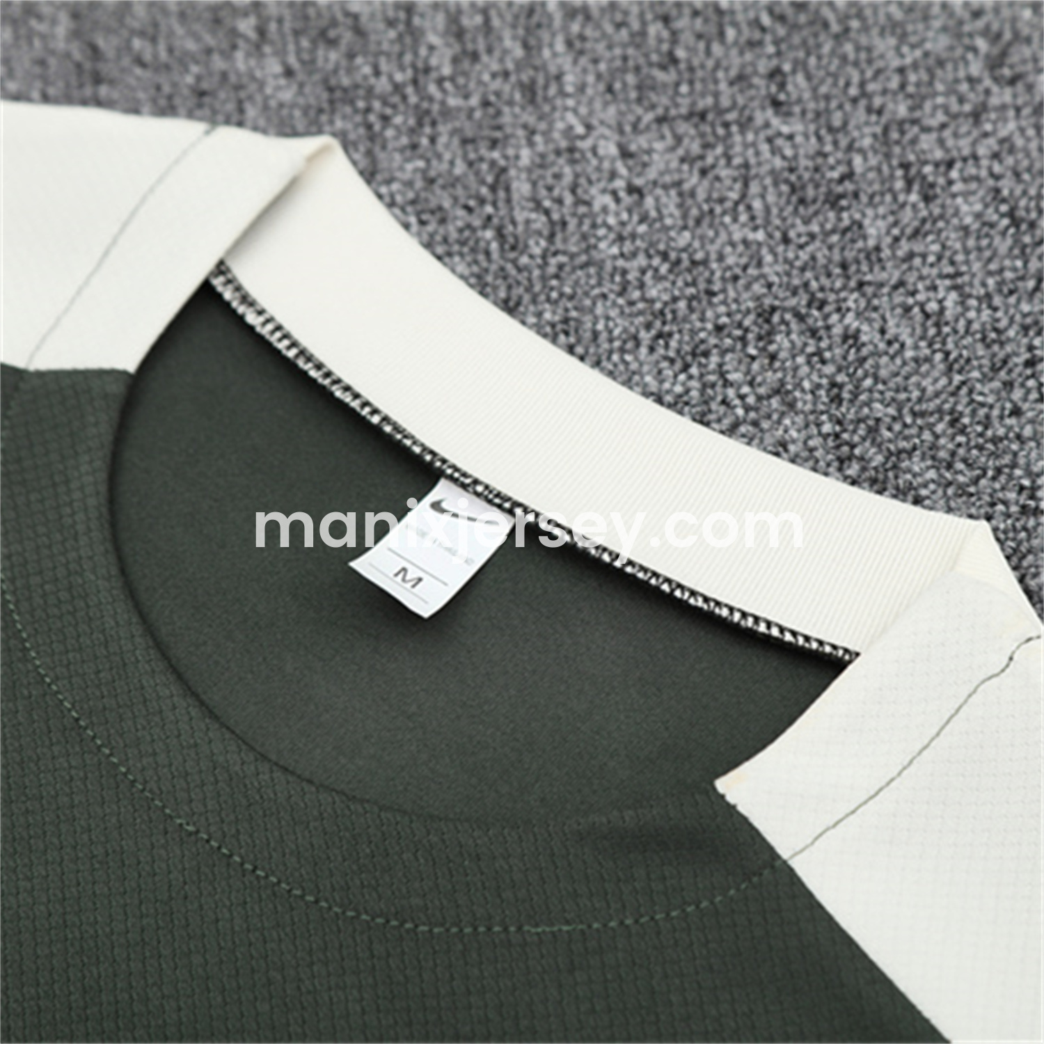 ManixJersey.com | C.H.E.L.S.E.A 25-26 Short-Sleeve Training Set - Army Green Top & Army Green Shorts -Customize Name, Number and Patch | Worldwide Shipping