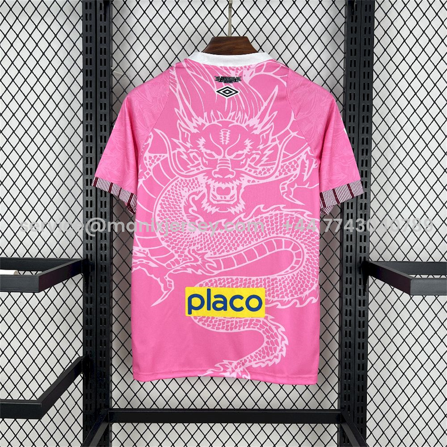 ManixJersey.com | Santos 25-26 Pink Special Jersey with Sponsors - Fans Version -Customize Name, Number and Patch | Worldwide Shipping