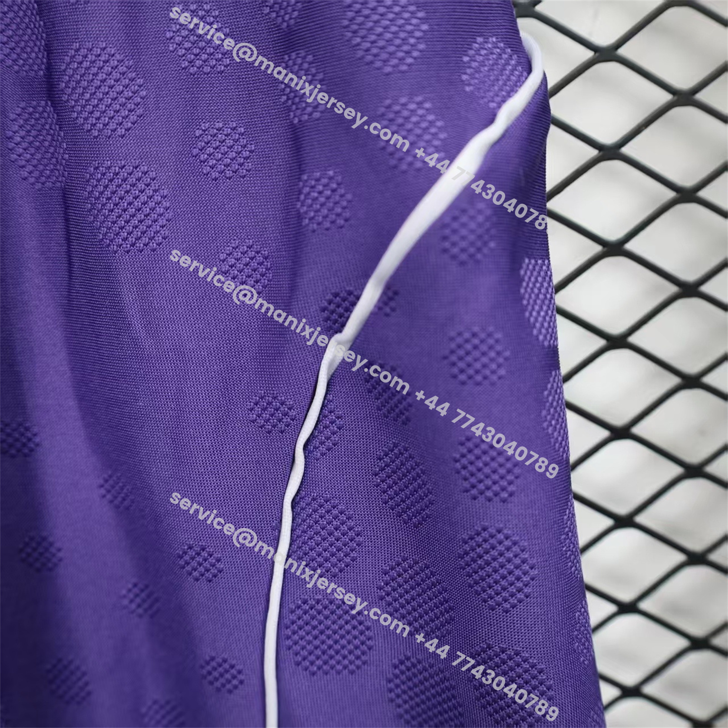 ManixJersey.com | Manchester United 25-26 Away Purple Shorts - Player Version -Customize Name, Number and Patch | Worldwide Shipping