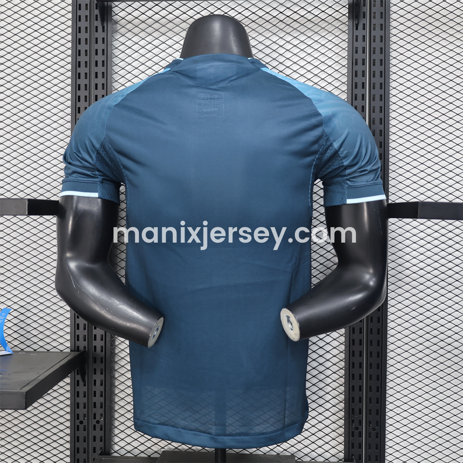 ManixJersey.com | Real Madrid 25-26 Blue Gradient Jersey with RMFC Pattern - Player Version -Customize Name, Number and Patch | Worldwide Shipping