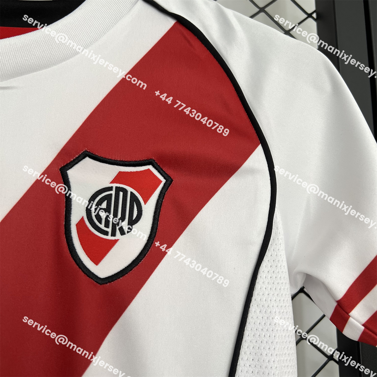ManixJersey.com | River Plate 25-26 Home Unsponsored Kids Kit -Customize Name, Number and Patch | Worldwide Shipping