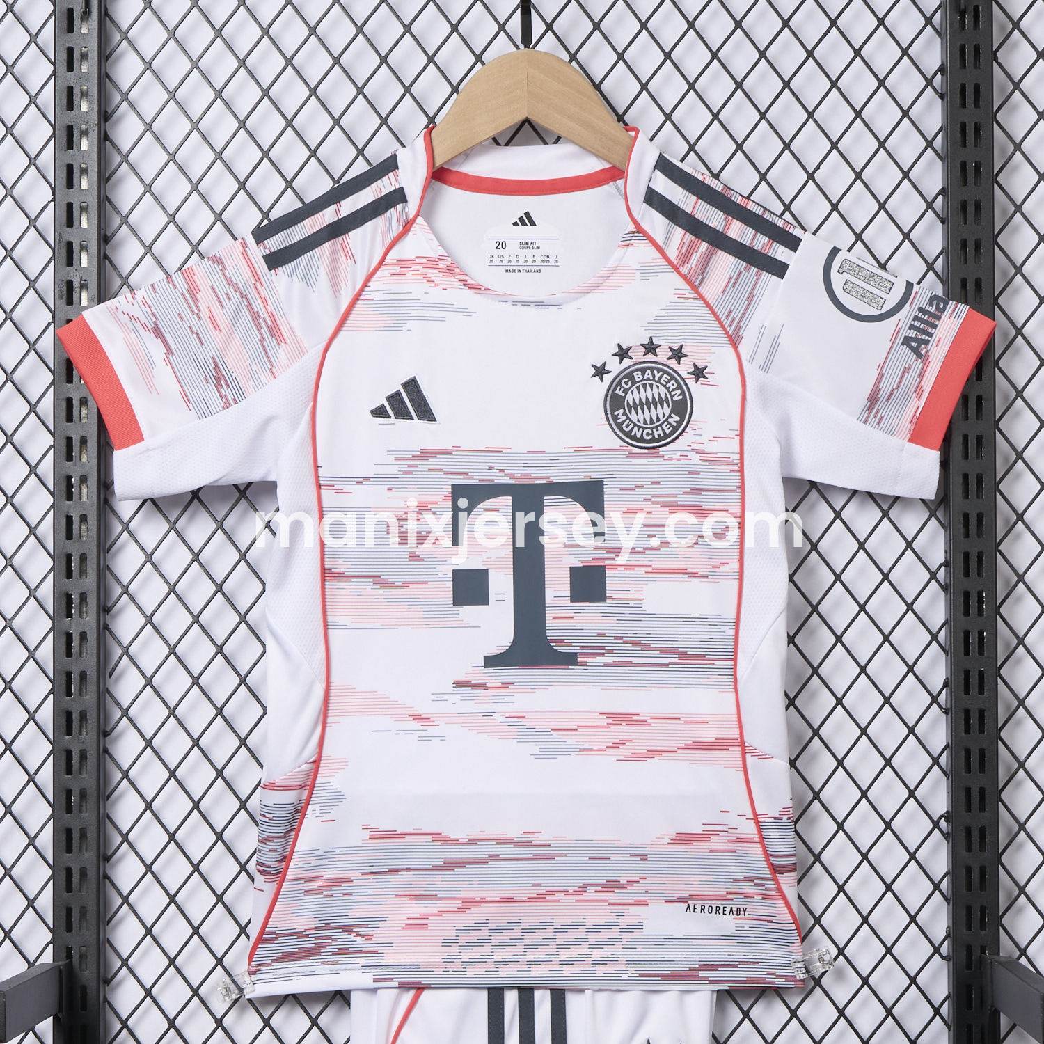 ManixJersey.com | Bayern Munich 25-26 Away Kids Kit -Customize Name, Number and Patch | Worldwide Shipping