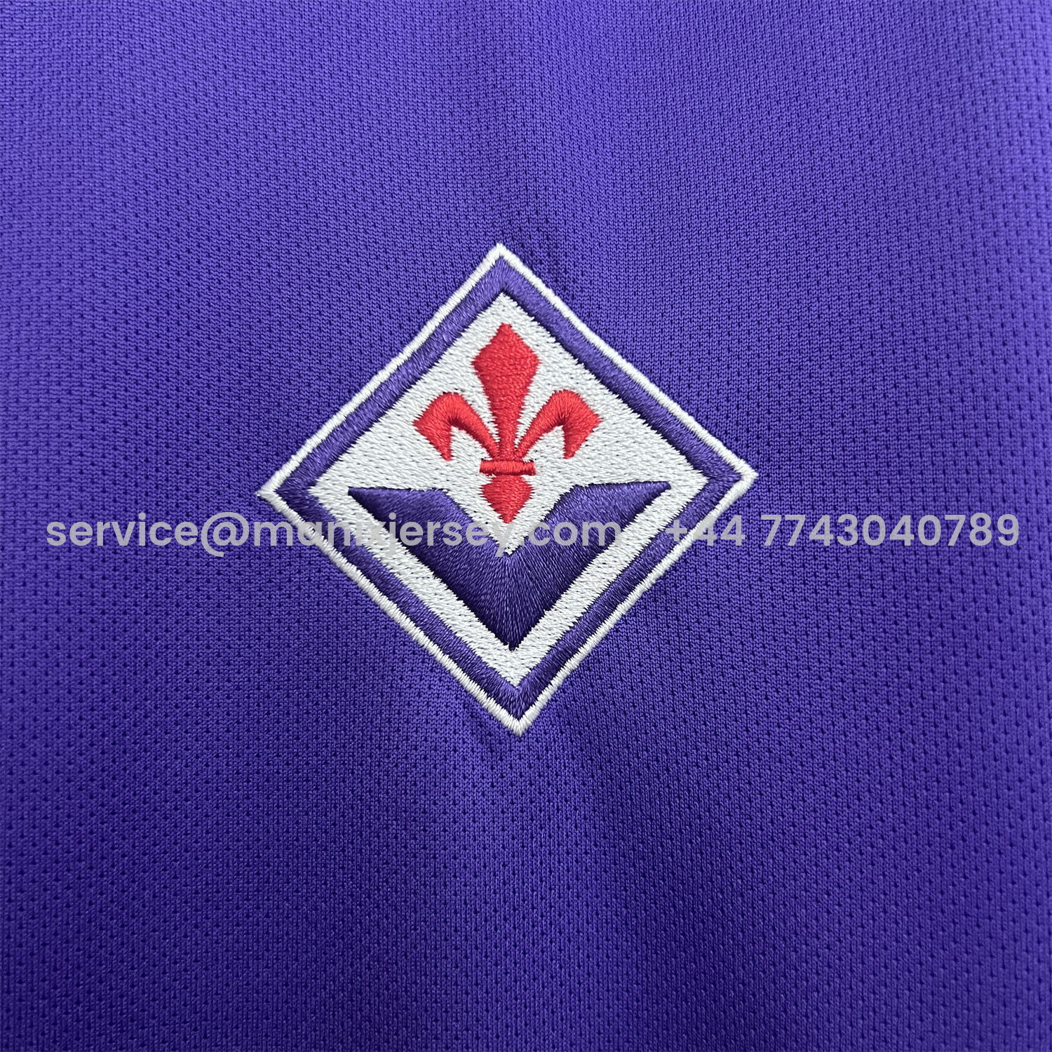 ManixJersey.com | Fiorentina 25-26 Home Jersey - Fans Version -Customize Name, Number and Patch | Worldwide Shipping