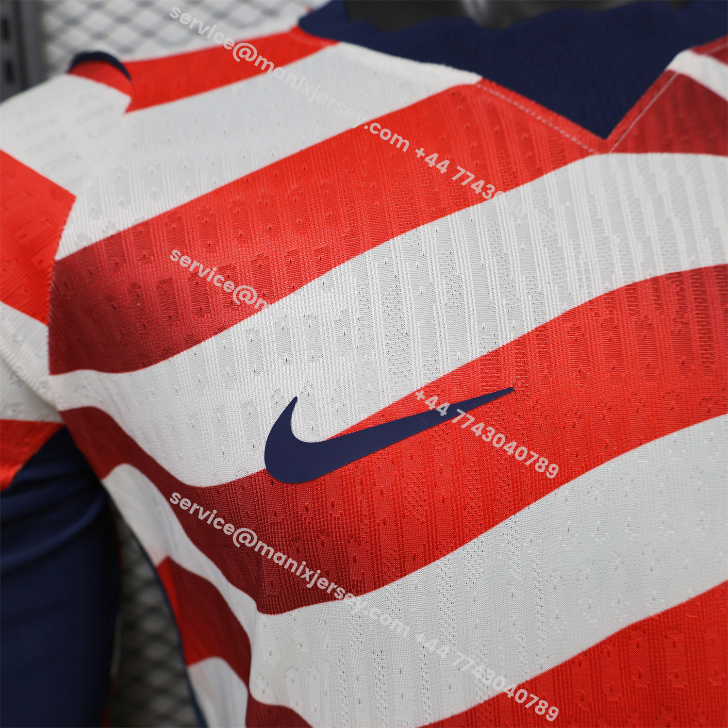【Back Blank】United States USA 2026 Home Long Sleeves Jersey - Player Version:football jersey mysite: unitedjerseyfootball 邓江浪:football
