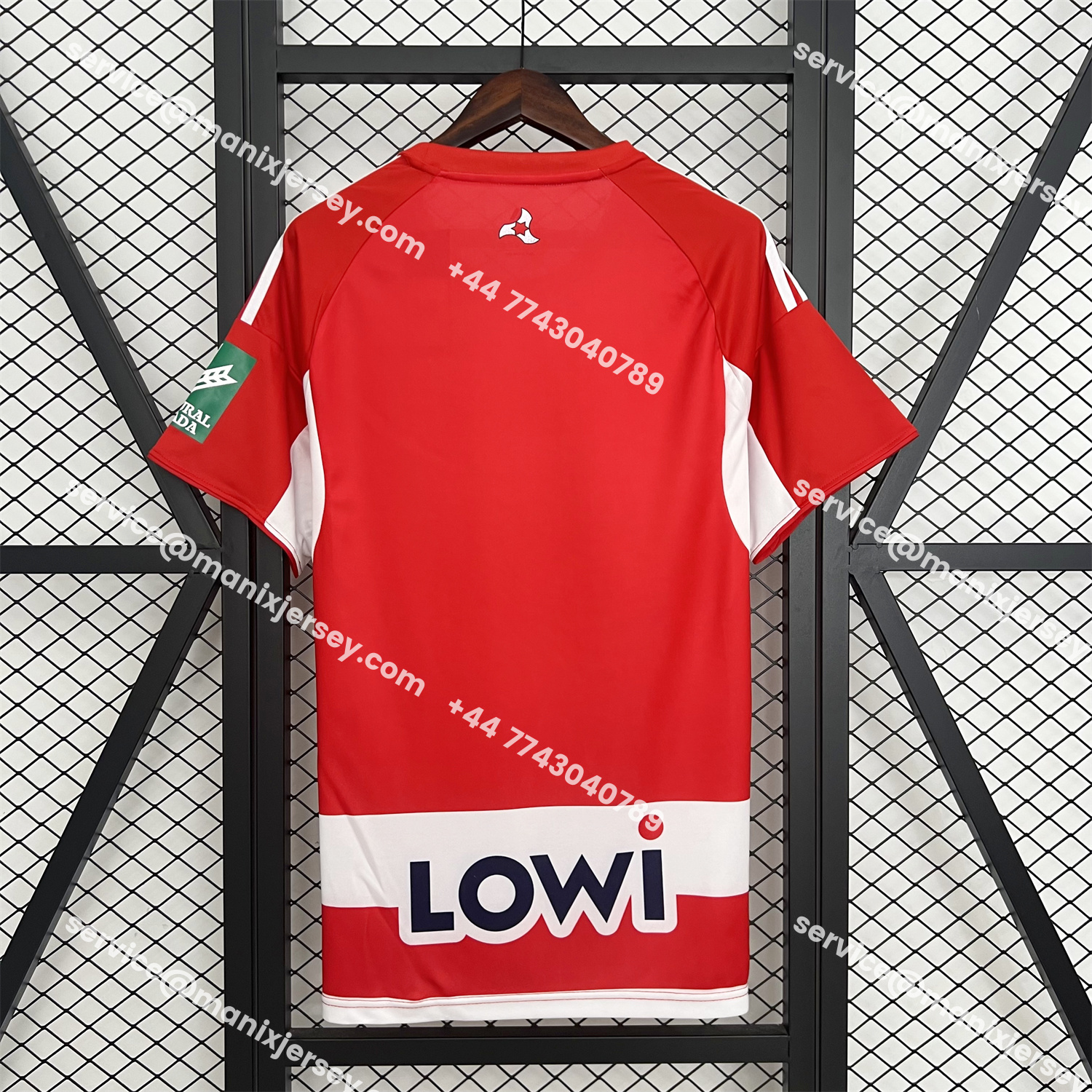 ManixJersey.com | Granada CF 25-26 Home Jersey - Fans Version -Customize Name, Number and Patch | Worldwide Shipping