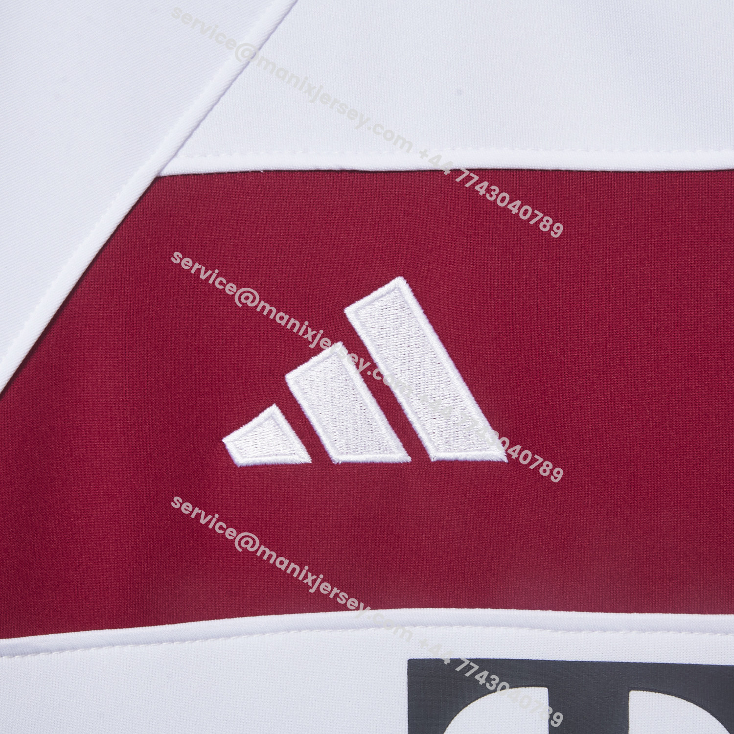 ManixJersey.com | Bayern Munich 25-26 White Stripes Unisex Pullover Hoodie -Customize Name, Number and Patch | Worldwide Shipping