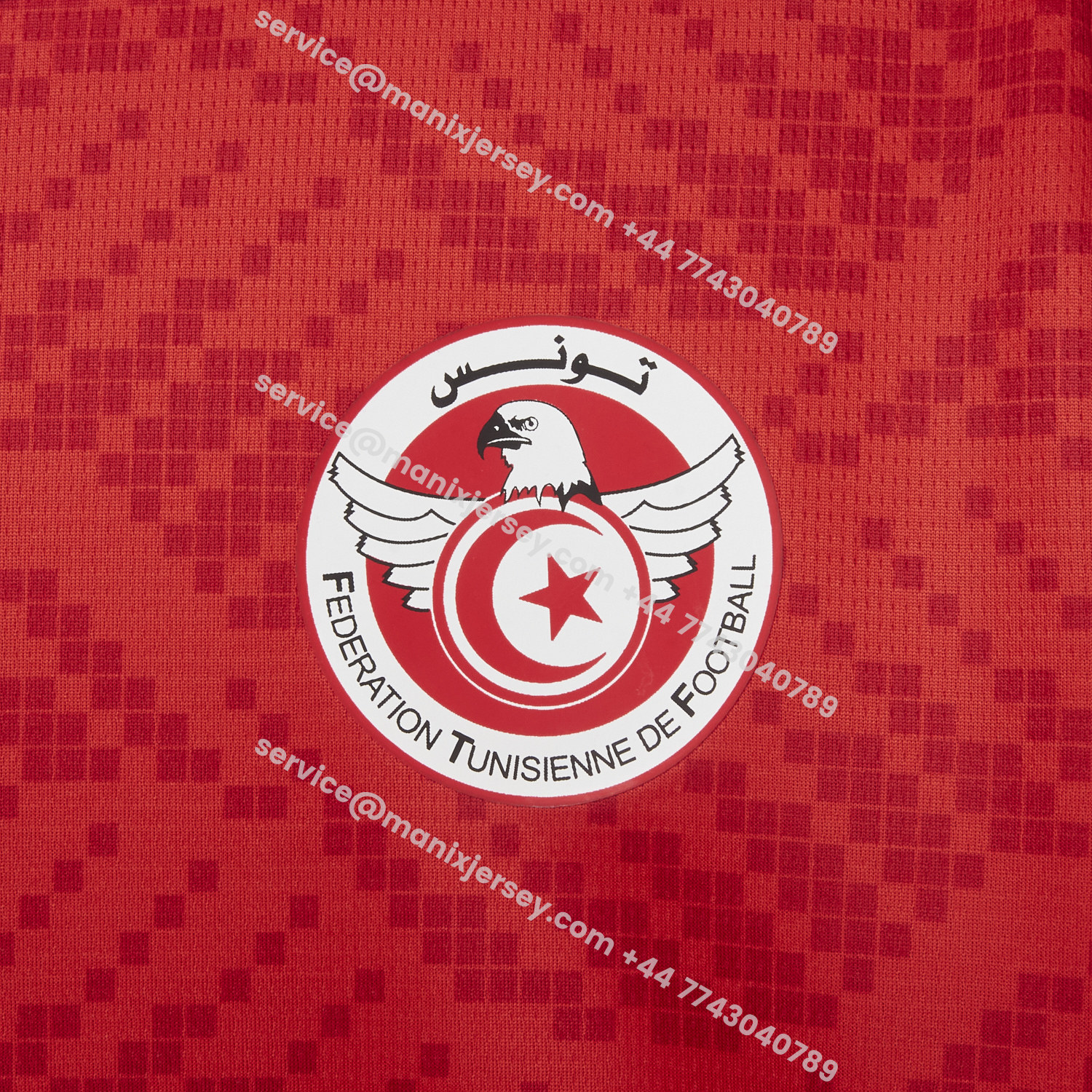 ManixJersey.com | Tunisia 2026 Home Red Jersey - Fans Version -Customize Name, Number and Patch | Worldwide Shipping