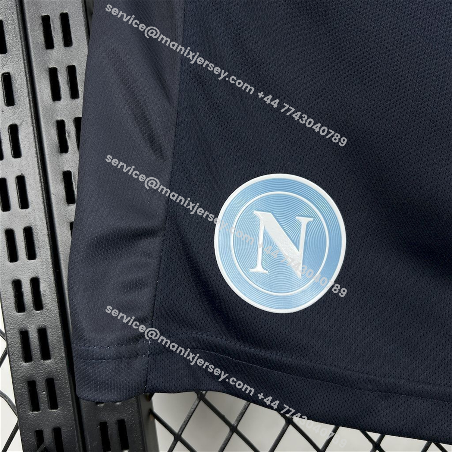 ManixJersey.com | Napoli 25-26 Dark Blue Shorts - Fans Version -Customize Name, Number and Patch | Worldwide Shipping