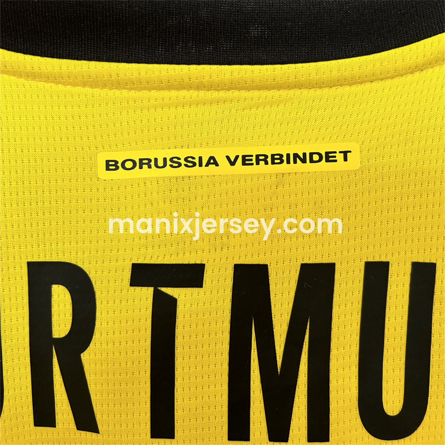 ManixJersey.com | Dortmund 25-26 Home Unsponsored Jersey (Leaked Version) - Fans Version -Customize Name, Number and Patch | Worldwide Shipping