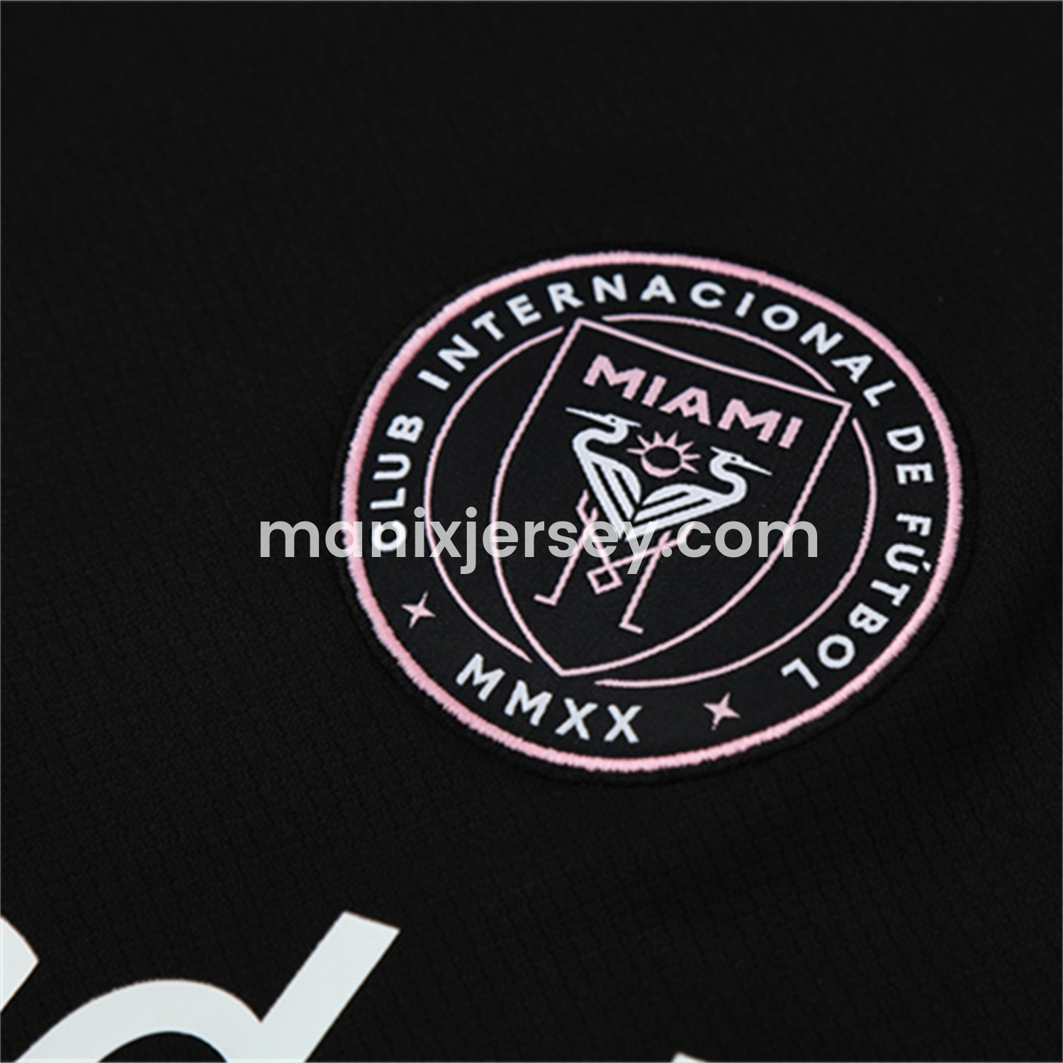 ManixJersey.com | INT M.A.M 25-26 Kids Short-Sleeve Training Set - Black Top and Shorts -Customize Name, Number and Patch | Worldwide Shipping