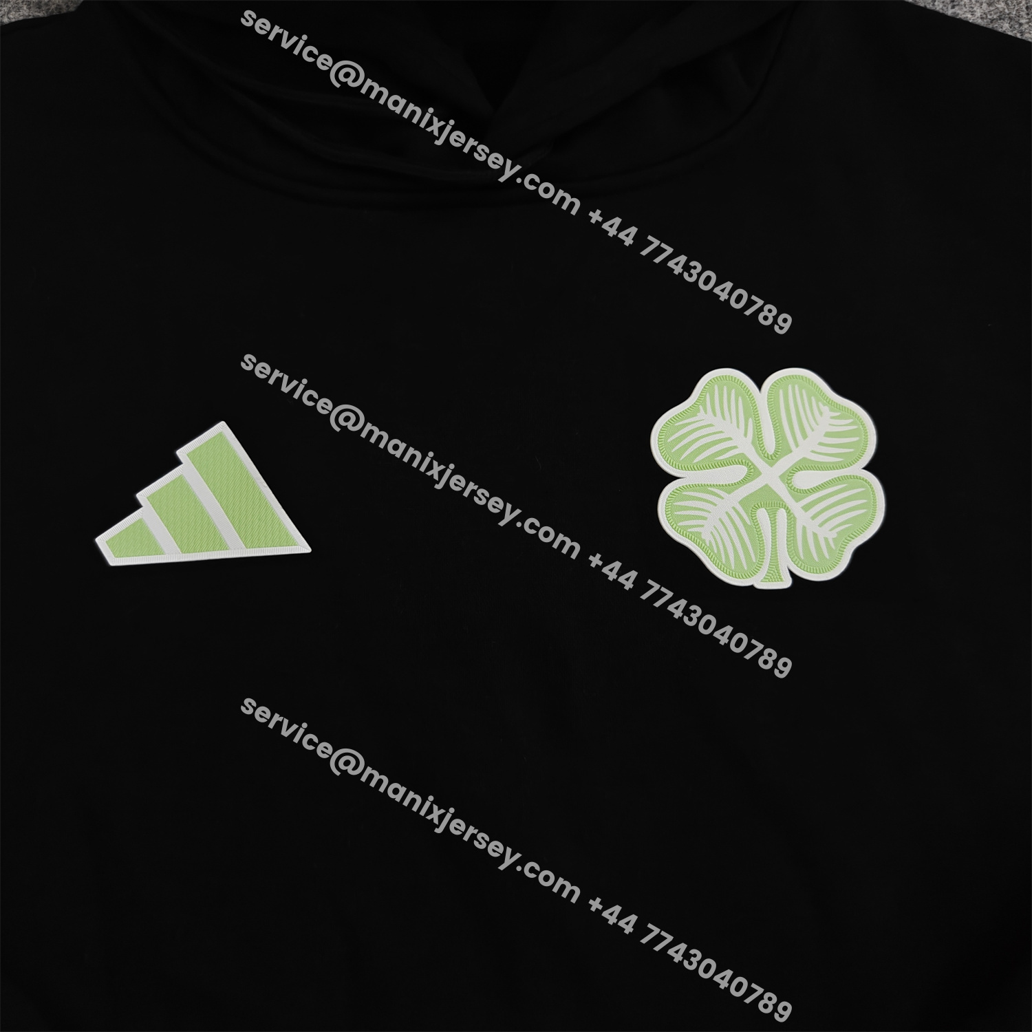 ManixJersey.com | Celtic 25-26 Home Unisex Pullover Hoodie -Customize Name, Number and Patch | Worldwide Shipping