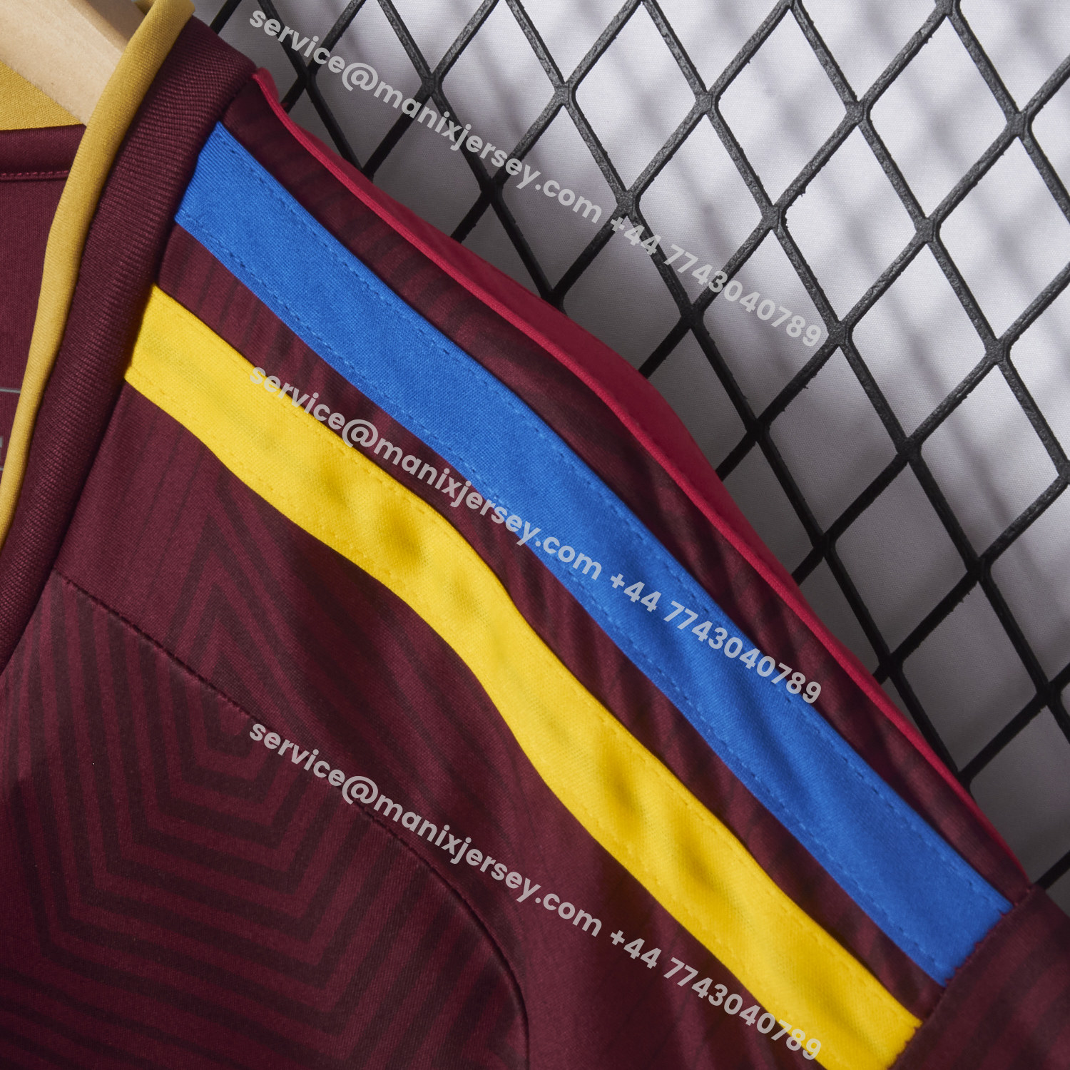 ManixJersey.com | Venezuela 2026 Home Jersey - Fans Version -Customize Name, Number and Patch | Worldwide Shipping