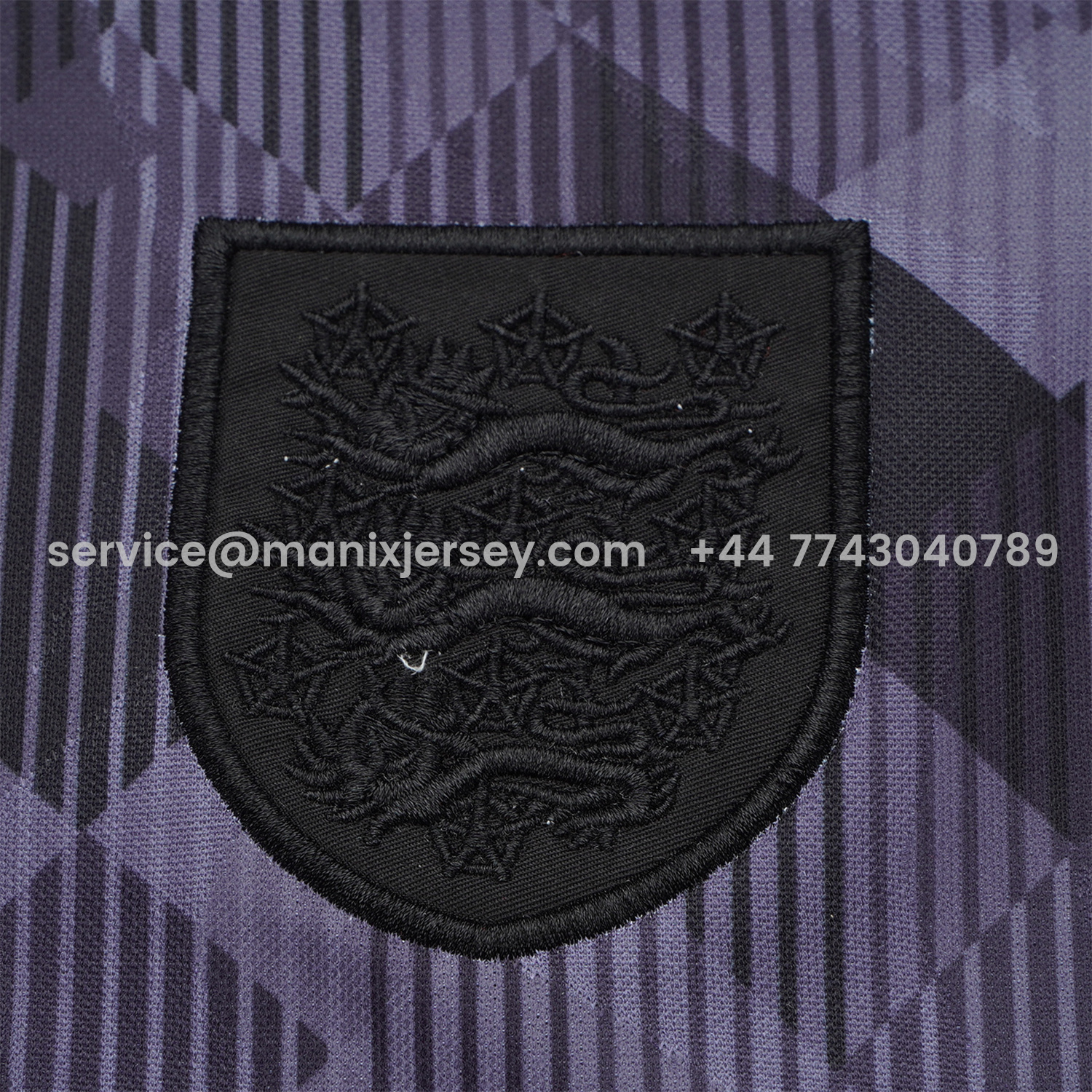 ManixJersey.com | Retro England 1990 Black Special Kids Kit -Customize Name, Number and Patch | Worldwide Shipping