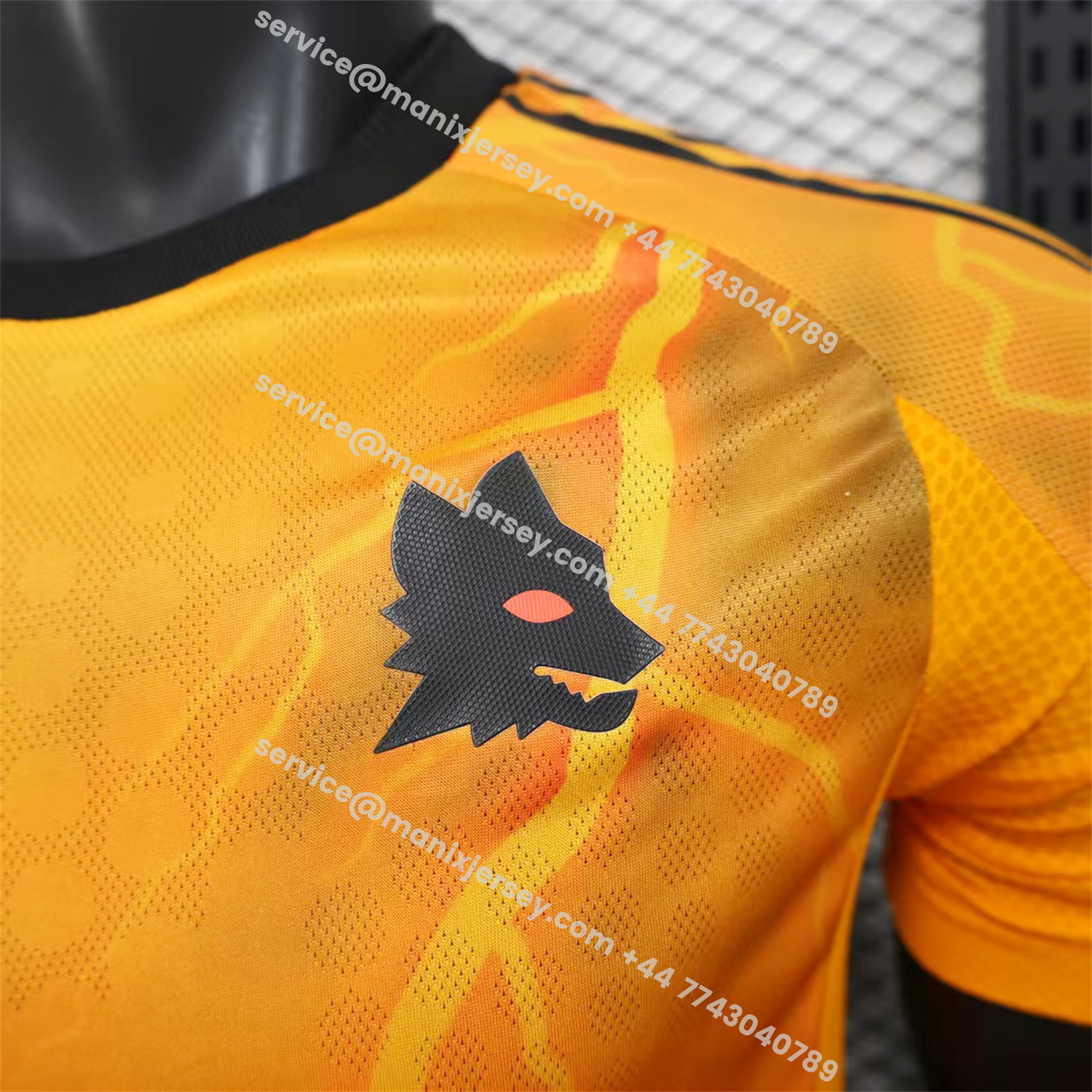 ManixJersey.com | AS Roma 25-26 Away Unsponsored Jersey - Player Version -Customize Name, Number and Patch | Worldwide Shipping