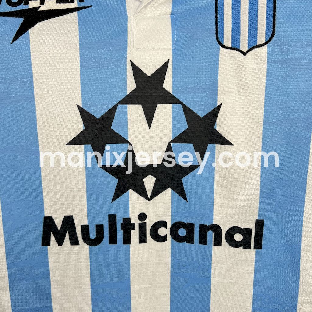 ManixJersey.com | Retro Racing Club de Avellaneda 1997-98 Home Jersey -Customize Name, Number and Patch | Worldwide Shipping